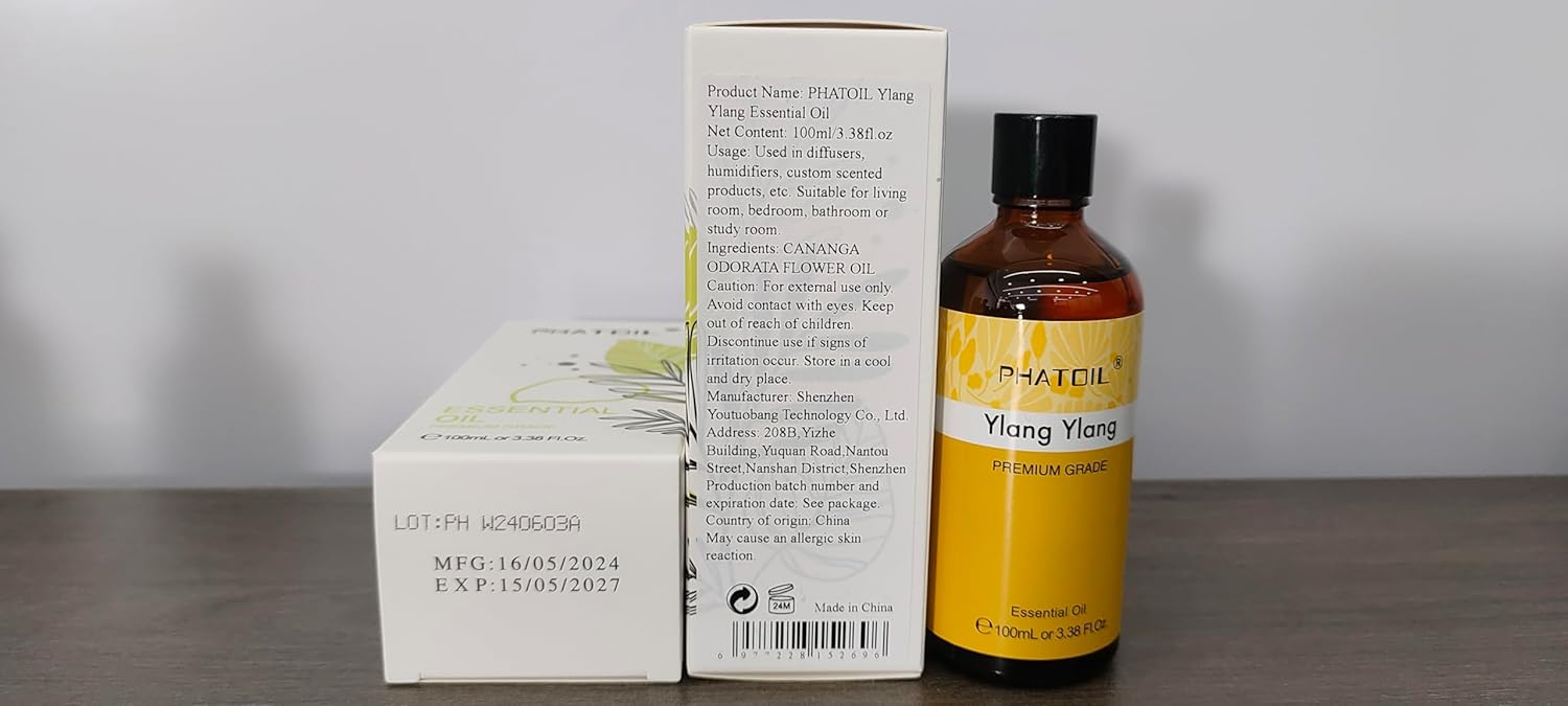 PHATOIL 100ML Ylang Ylang Essential Oil