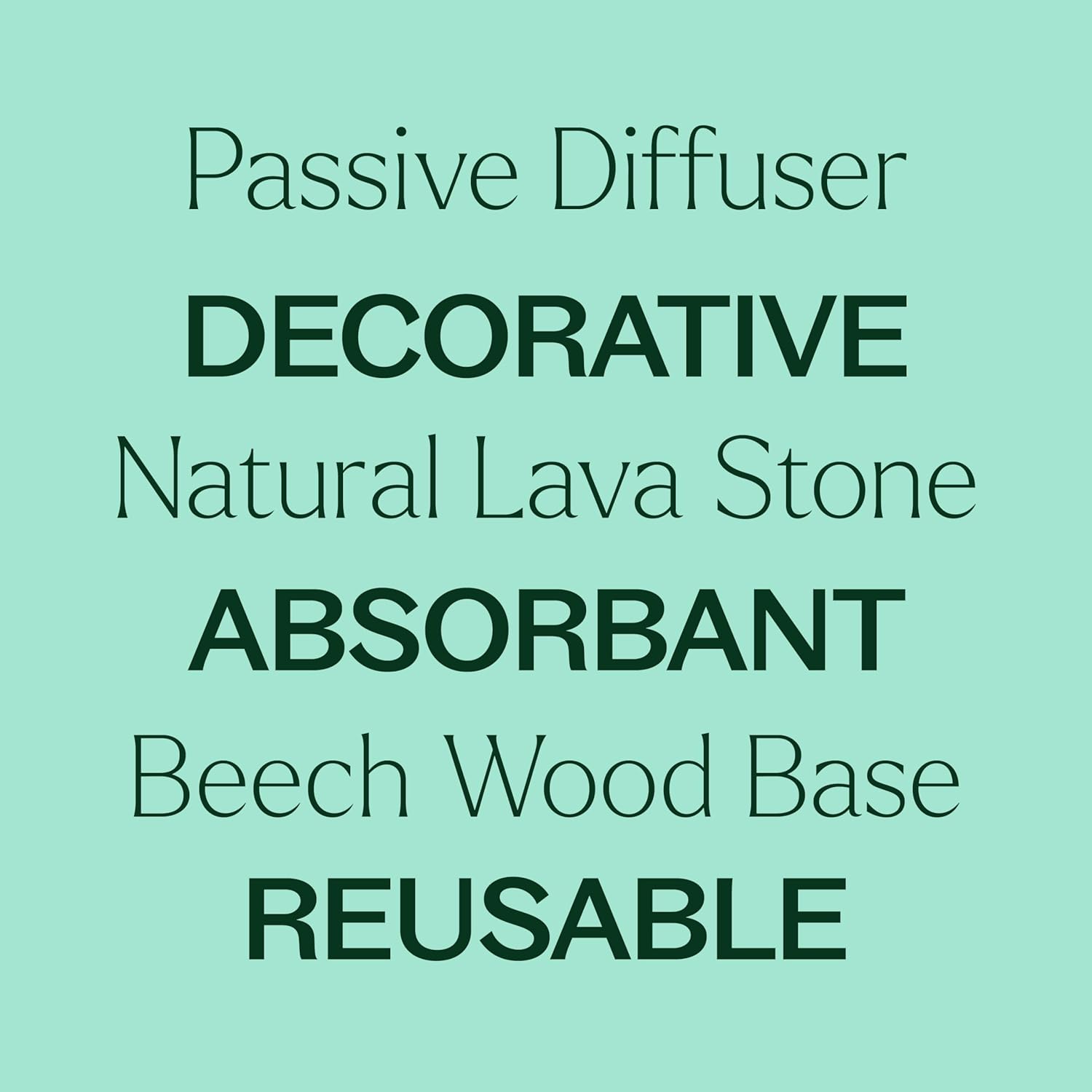 Plant Therapy Lava Rock Passive Diffuser for Aromatherapy