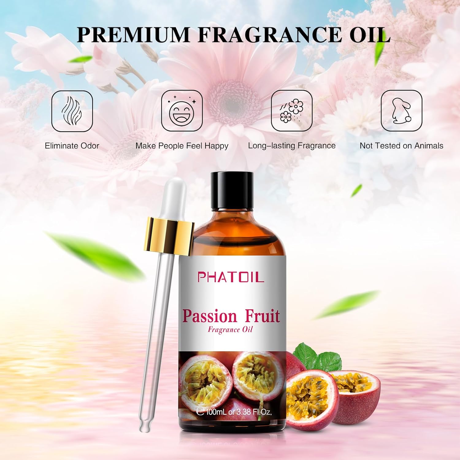 338 FL OZ Passion Fruit Essential Oil for Aromatherapy Diffusers