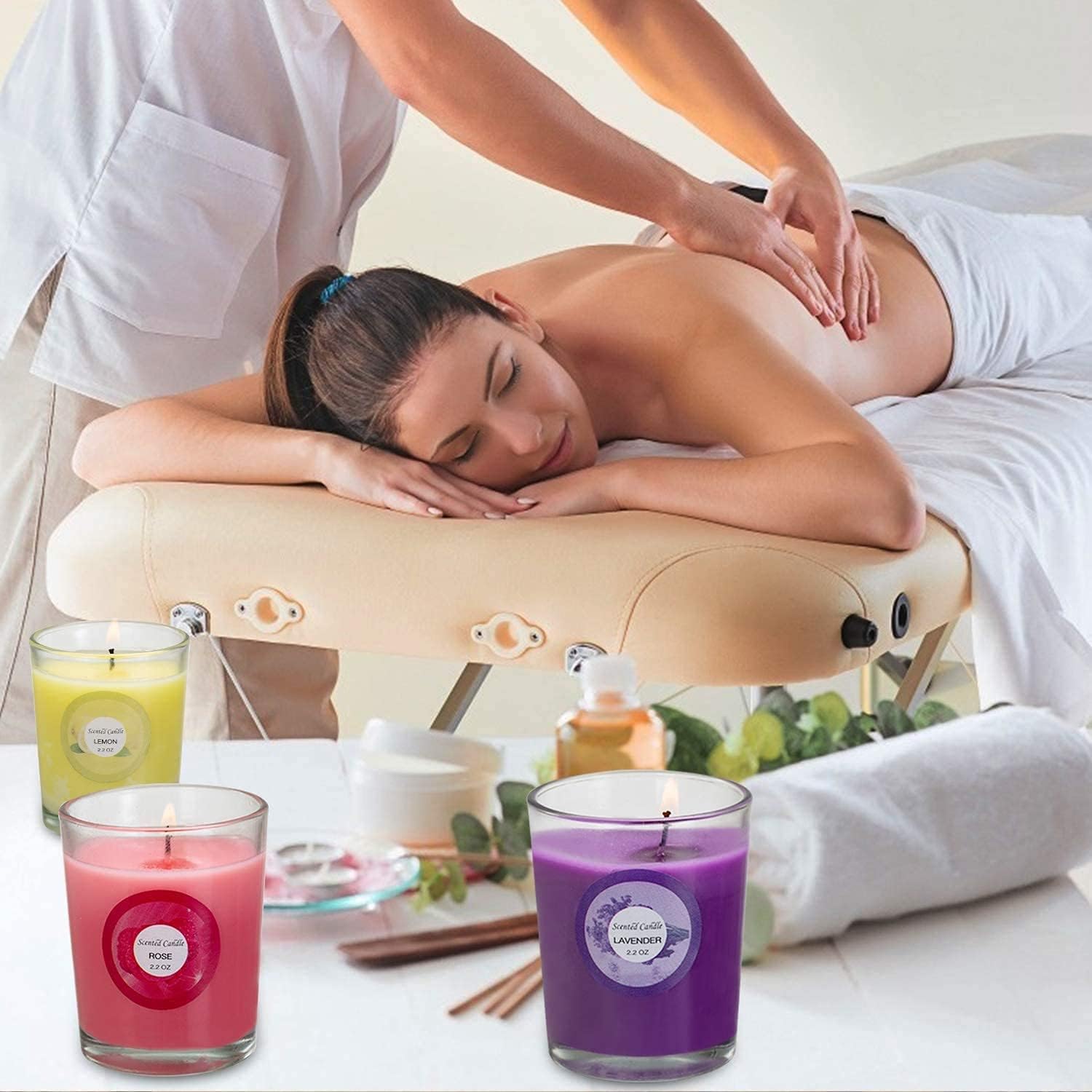20 Pack Soy Wax Aromatherapy Candles