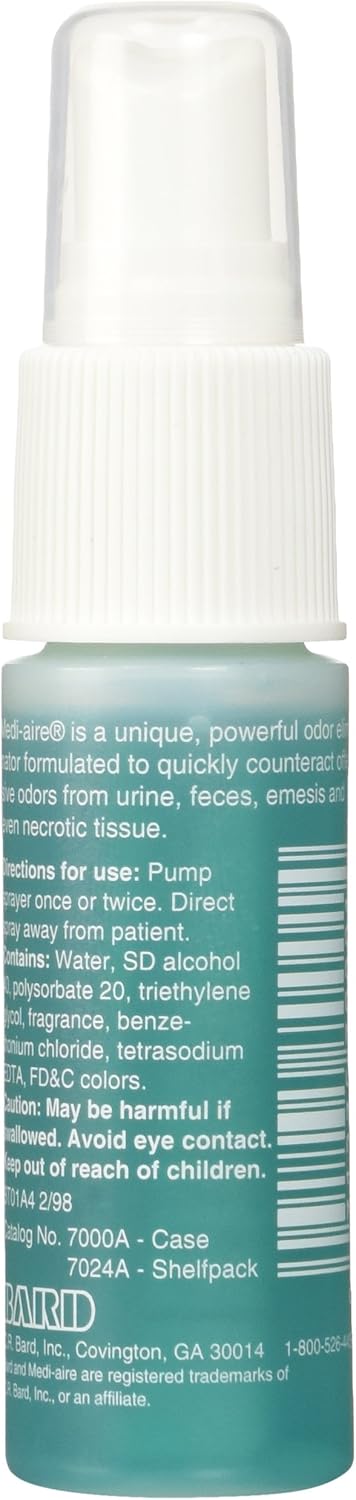 Bard Medi-aire Biological Odor Eliminator 1 oz Green Spray Bottle