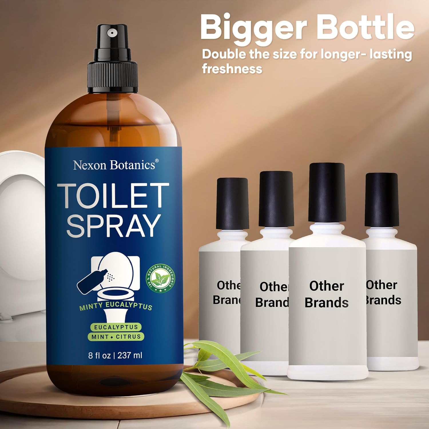 Minty Eucalyptus Toilet Spray 8 Fl Oz