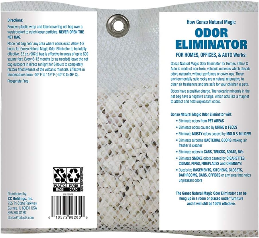 Gonzo Odor Eliminating Rocks - 32 oz Freshener