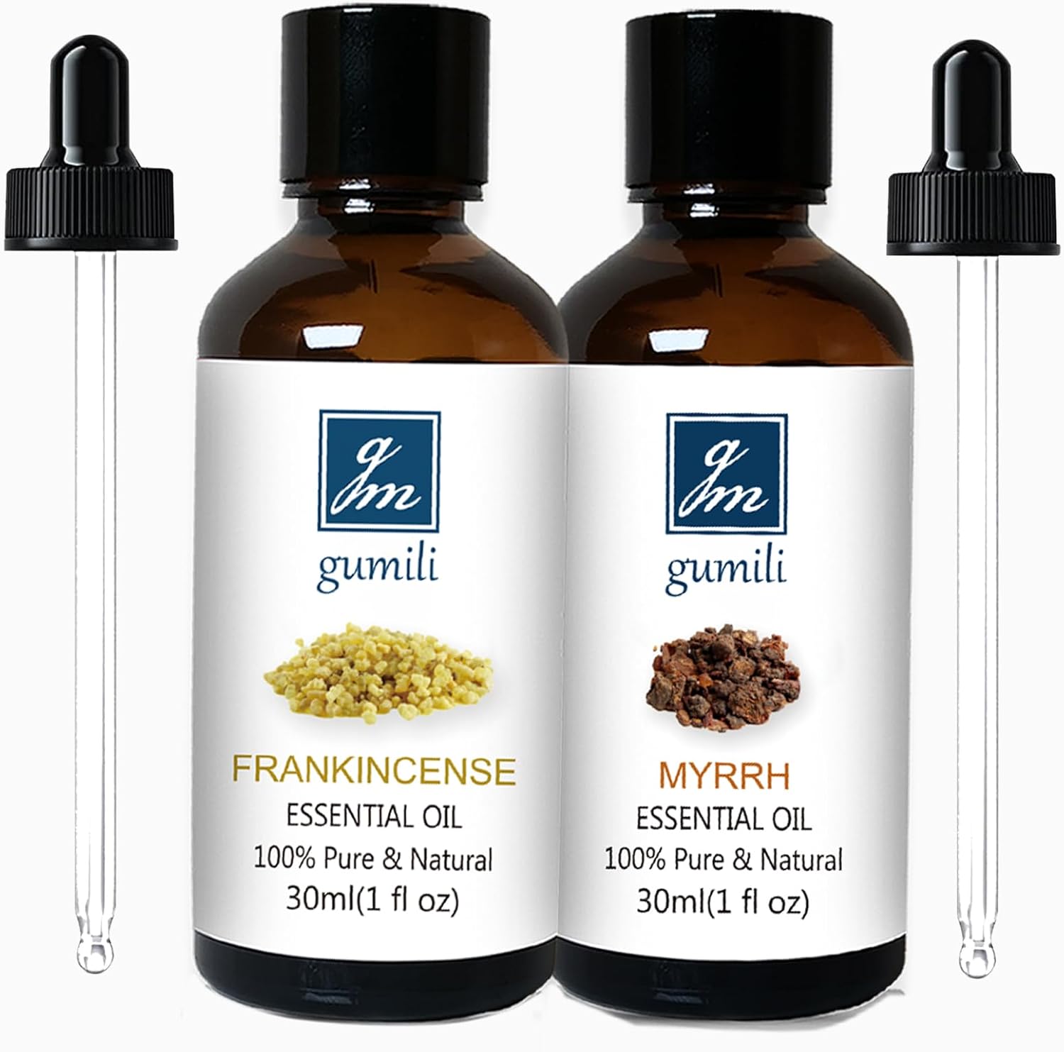 Frankincense and Myrrh Essential Oil 1 oz Pack of 2