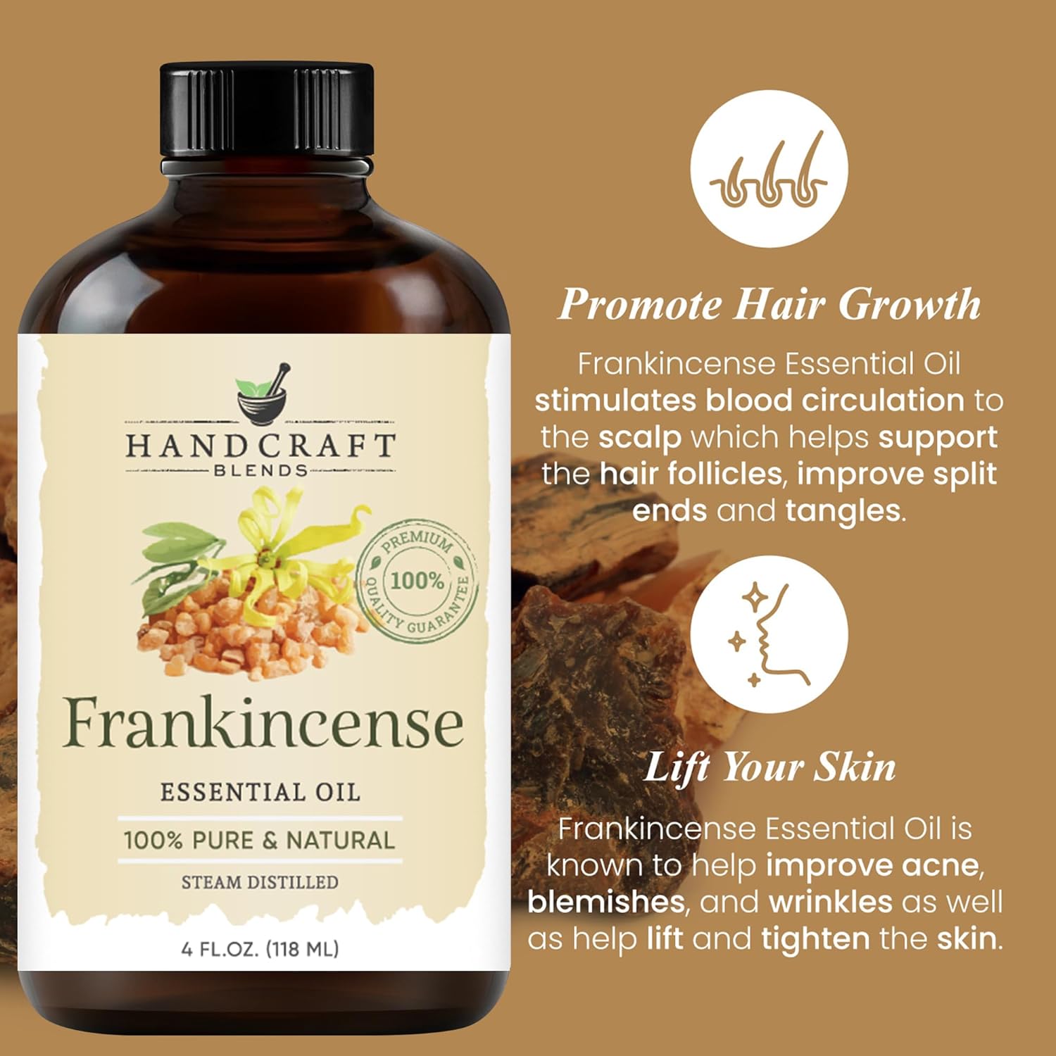 Handcraft Blends Frankincense Essential Oil 4 Fl Oz