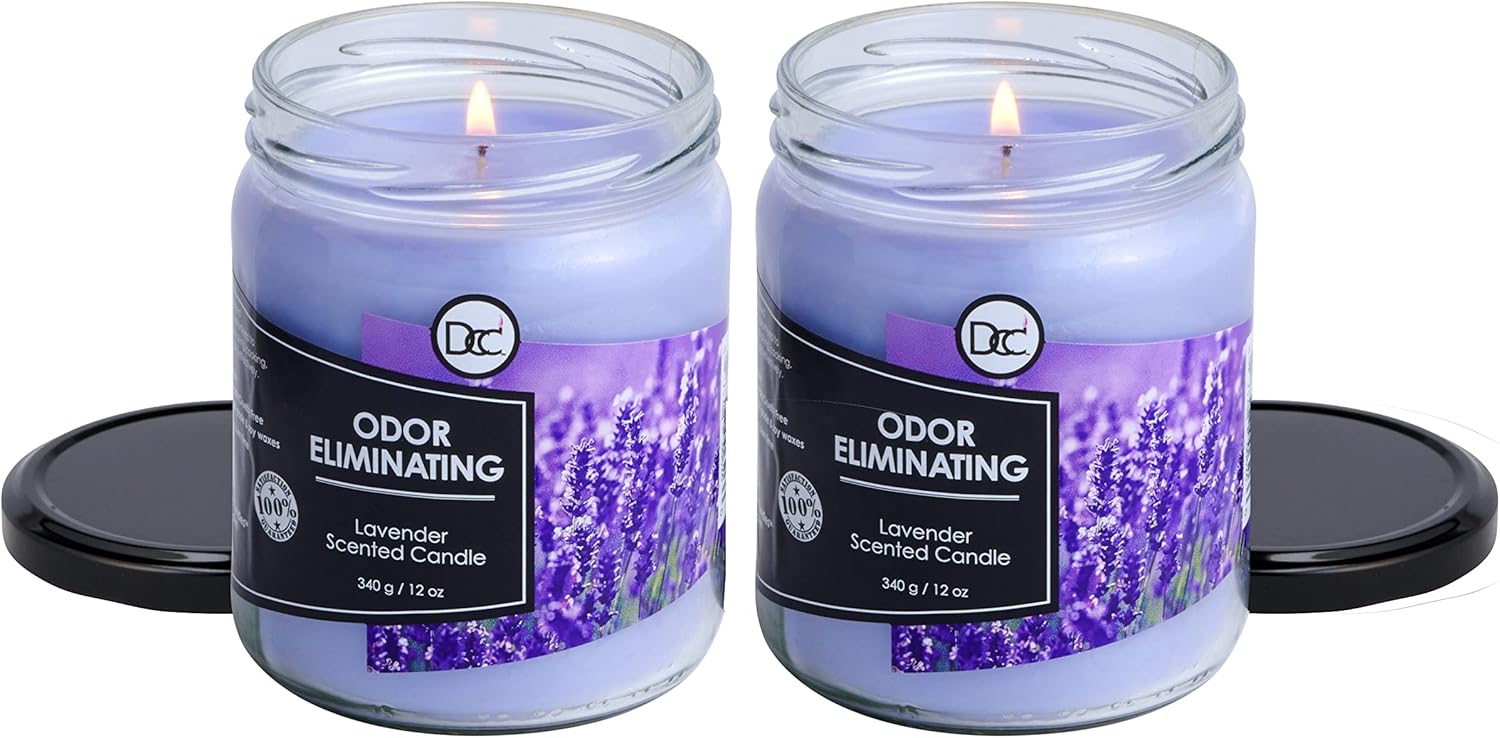 Diannes Custom Lavender 2 Pack Candles