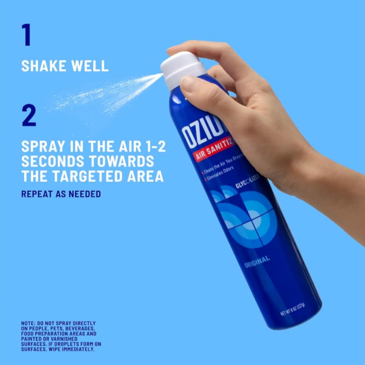 Ozium 35oz Air Sanitizer Spray Odor Eliminator Pack of 2