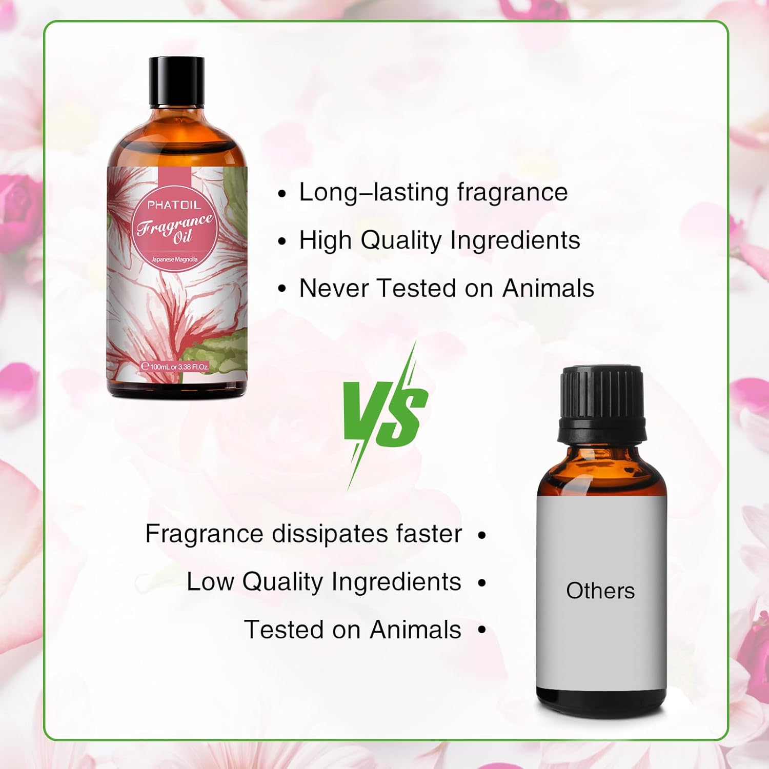 PHATOIL 338FLOZ Japanese Magnolia Essential Oil 100ml