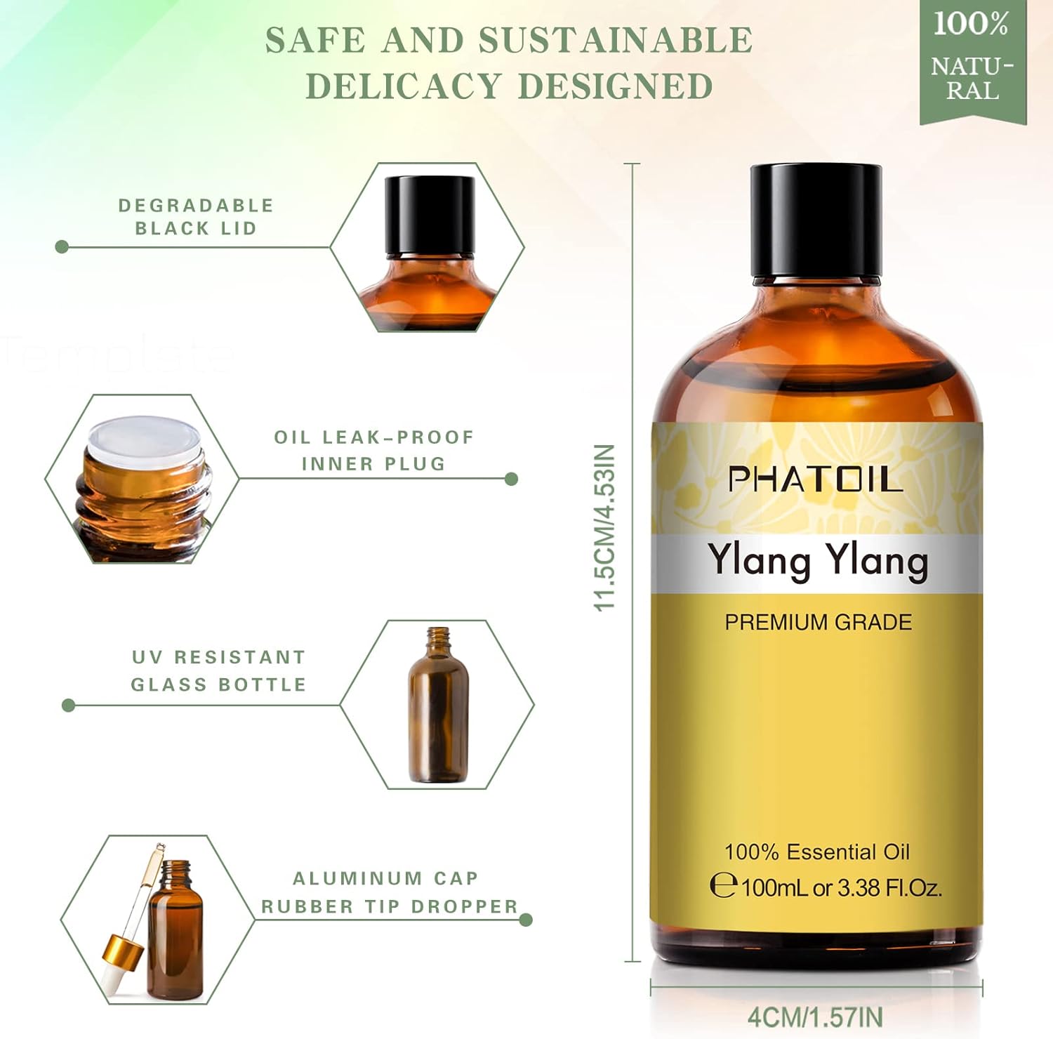 PHATOIL 100ML Ylang Ylang Essential Oil
