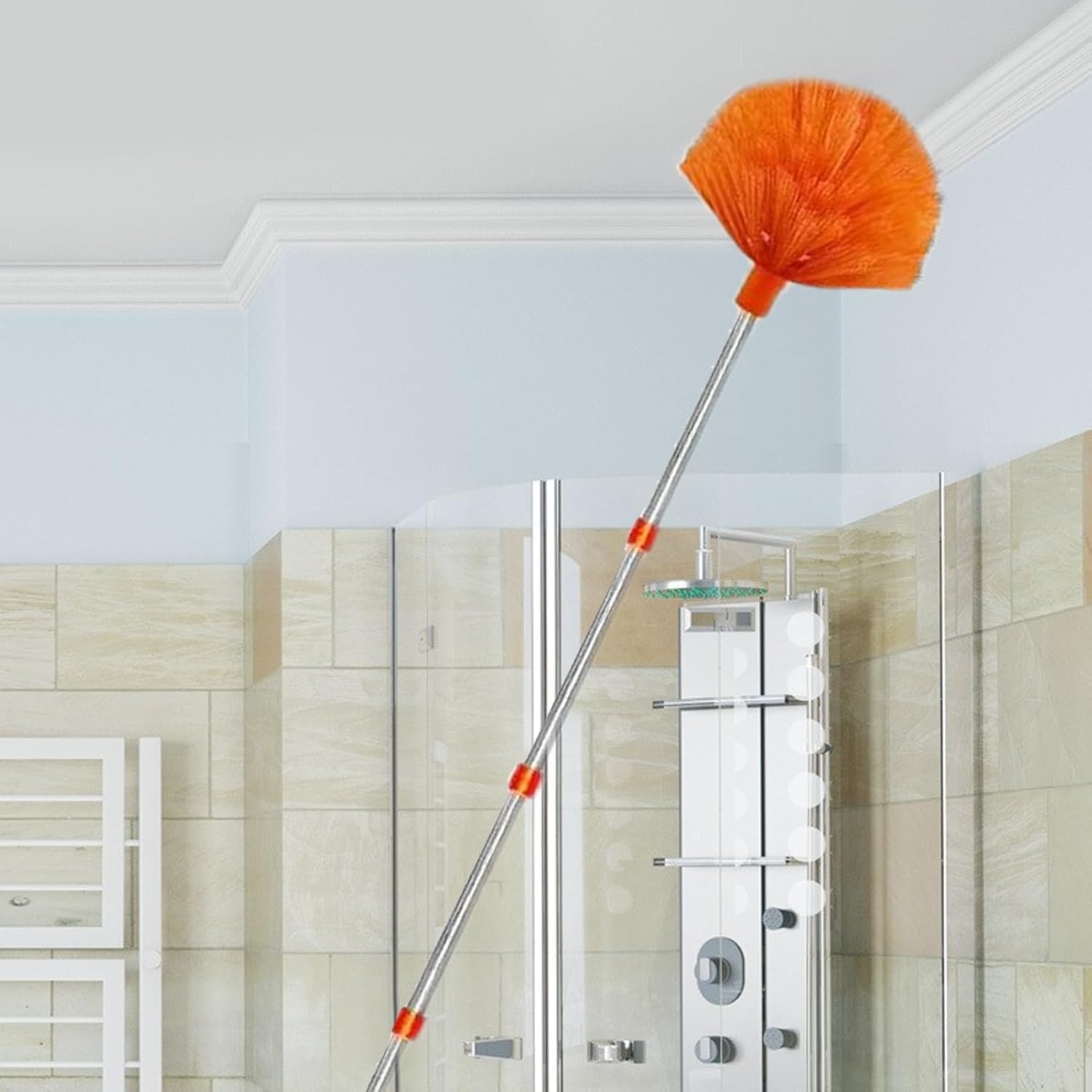 Microfiber Long Handle Duster with Adjustable Pole