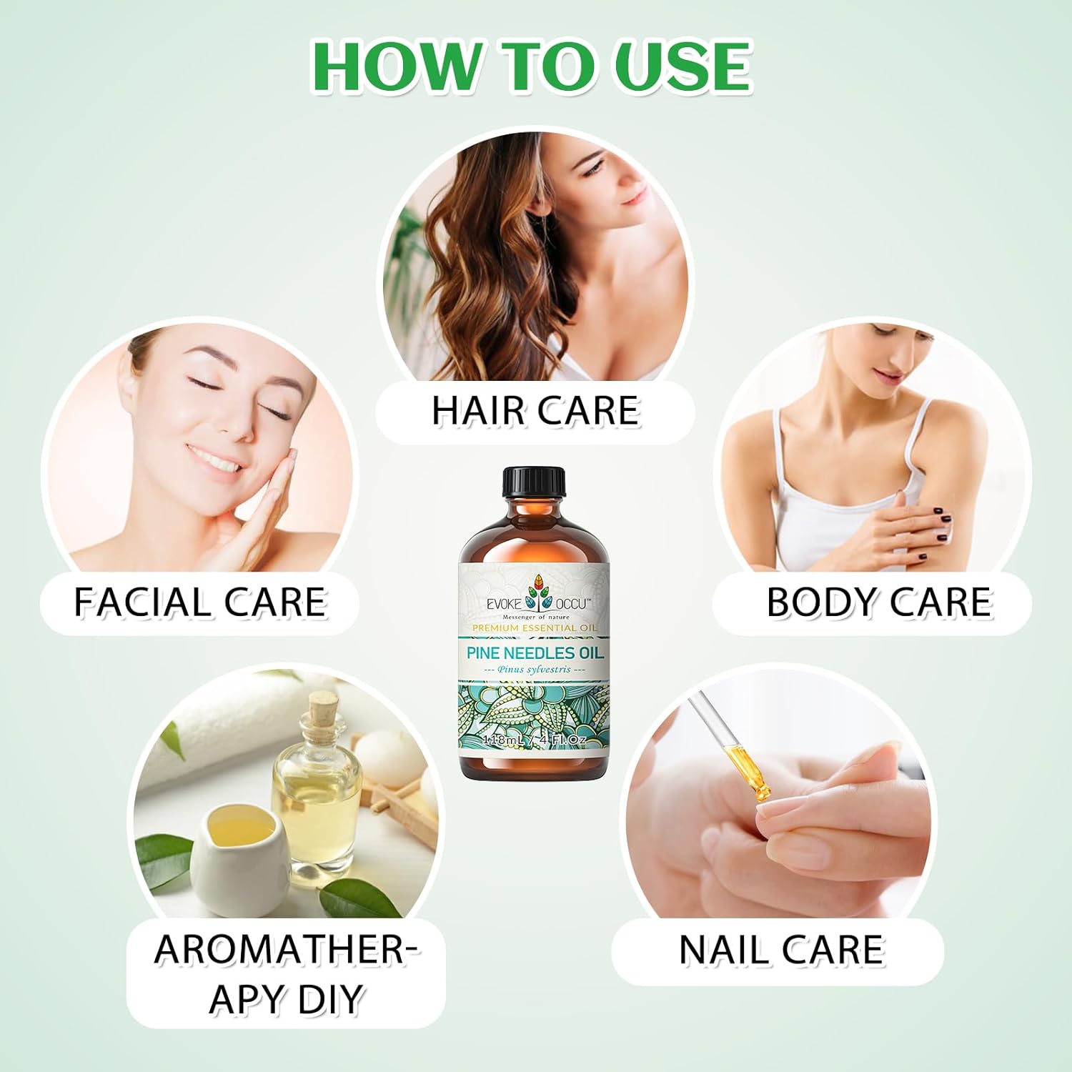 Evoke Occu Pine Essential Oil 4 Fl Oz