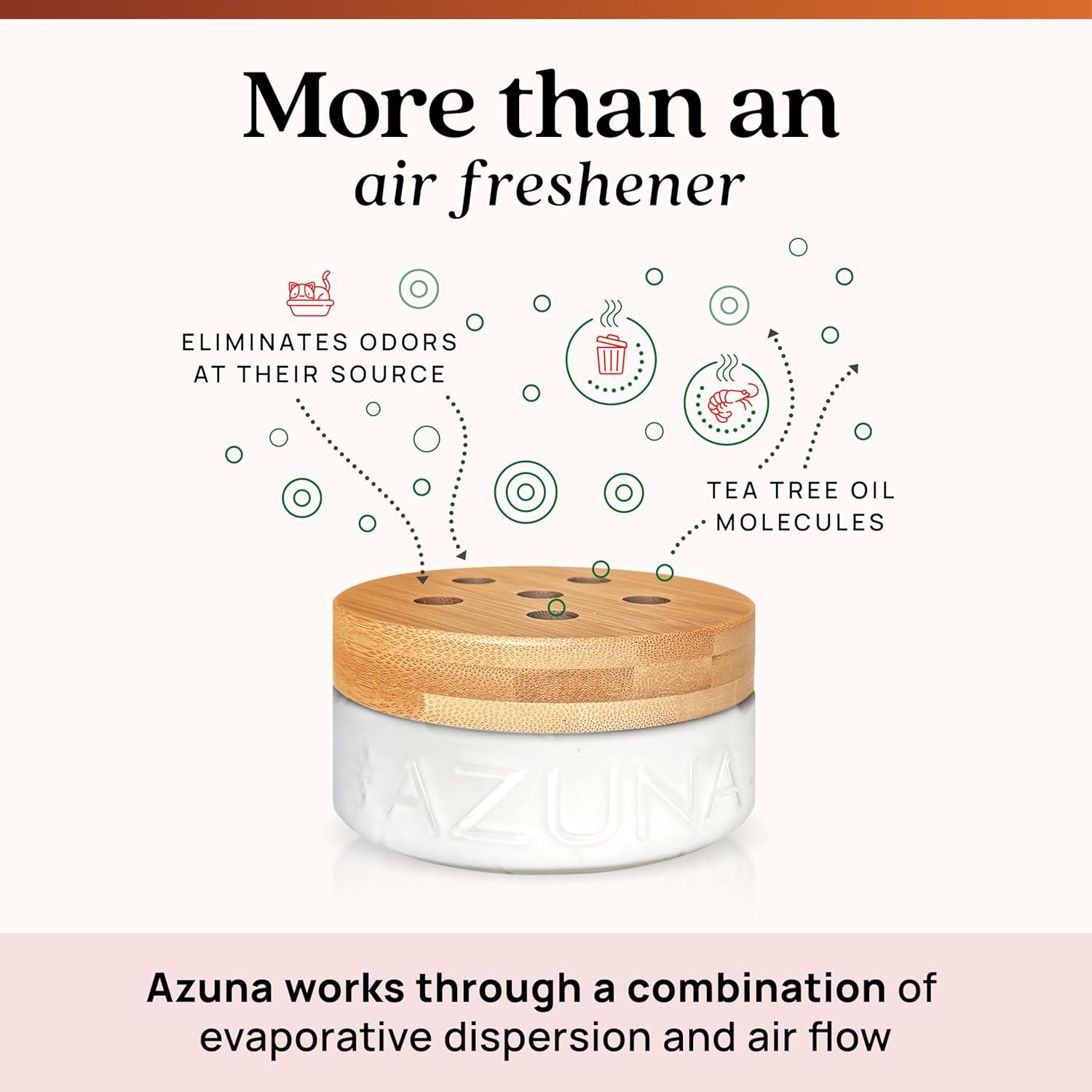 Azuna Air Freshener with Tea Tree Oil Gel