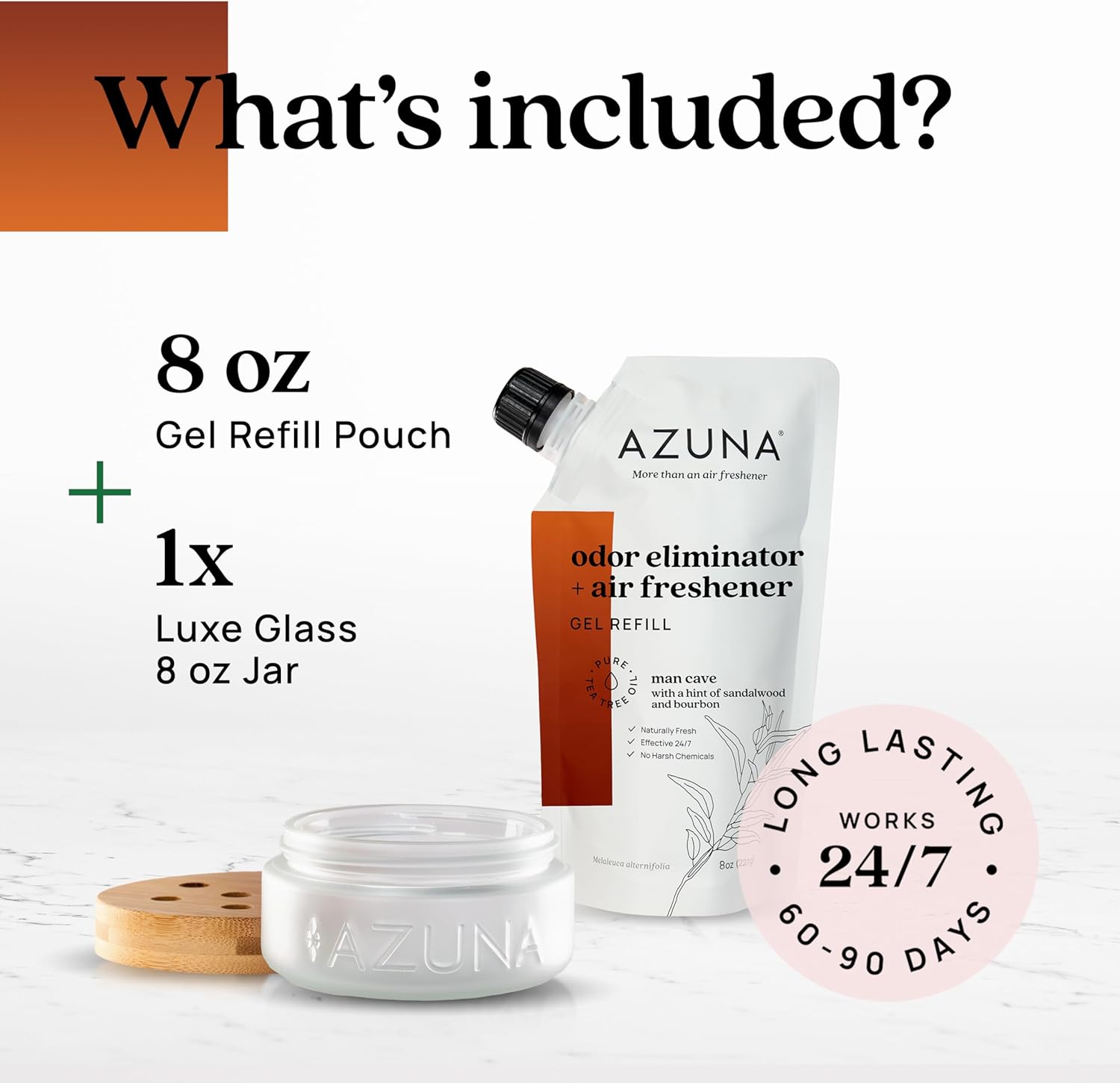 Azuna Air Freshener with Tea Tree Oil Gel