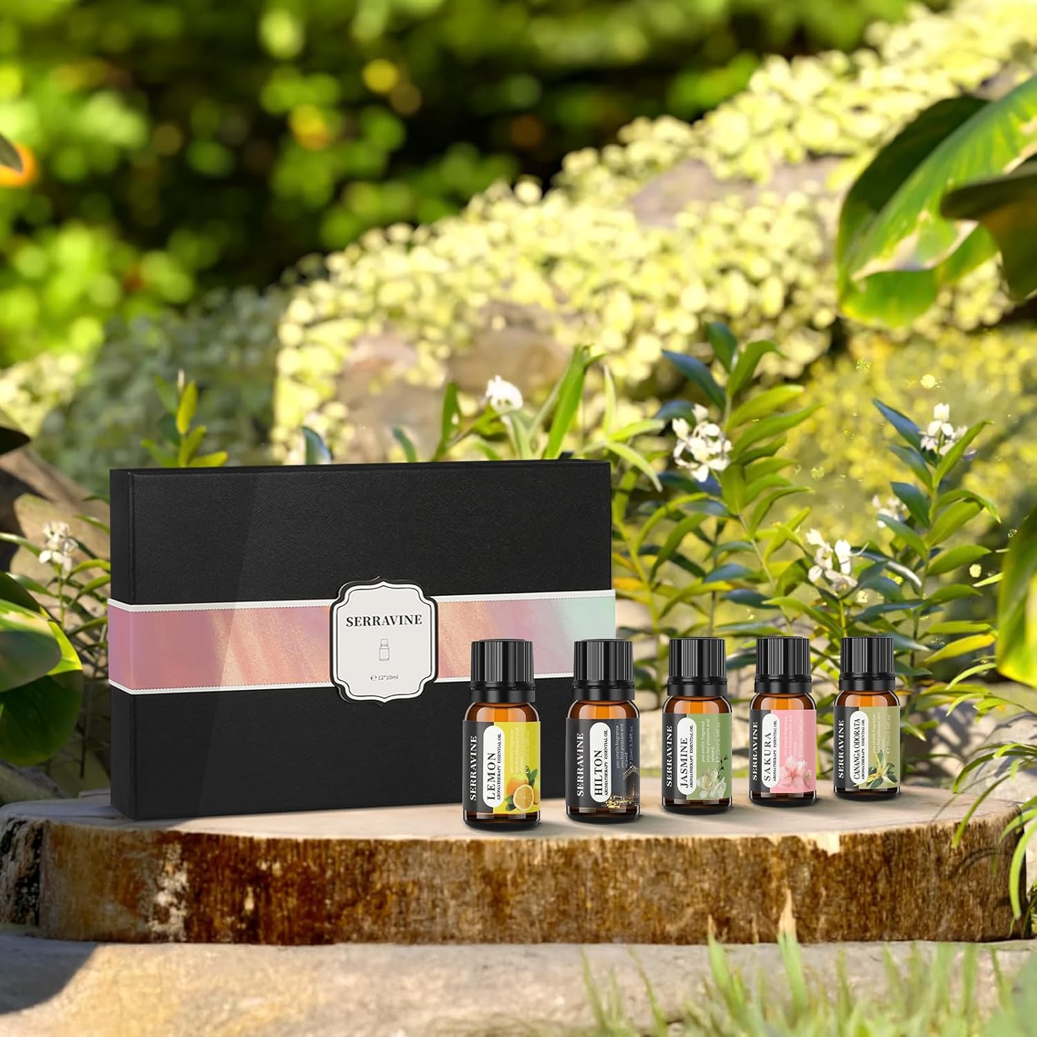 Serravine 12 Essential Oils Set for Diffusers