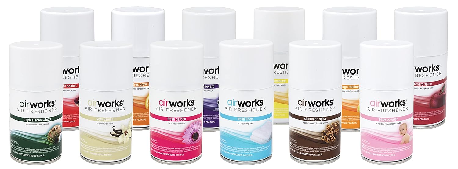 Health Gards AE-KIT Aerosol Air Freshener Kit Mixed Fragrances