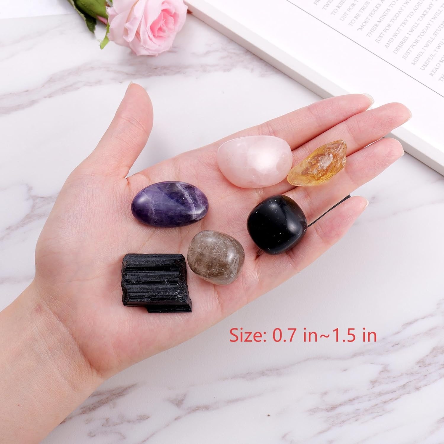 Home Protection Crystal Set for Positive Energy