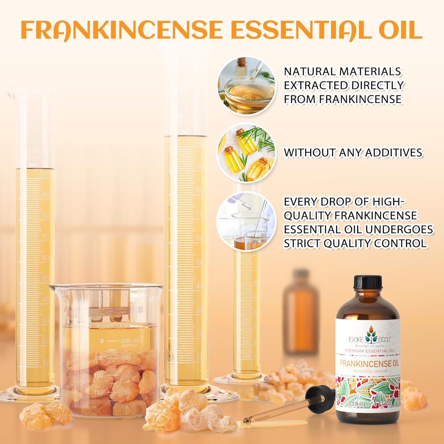 Evoke Occu Frankincense Essential Oil 4 Fl Oz