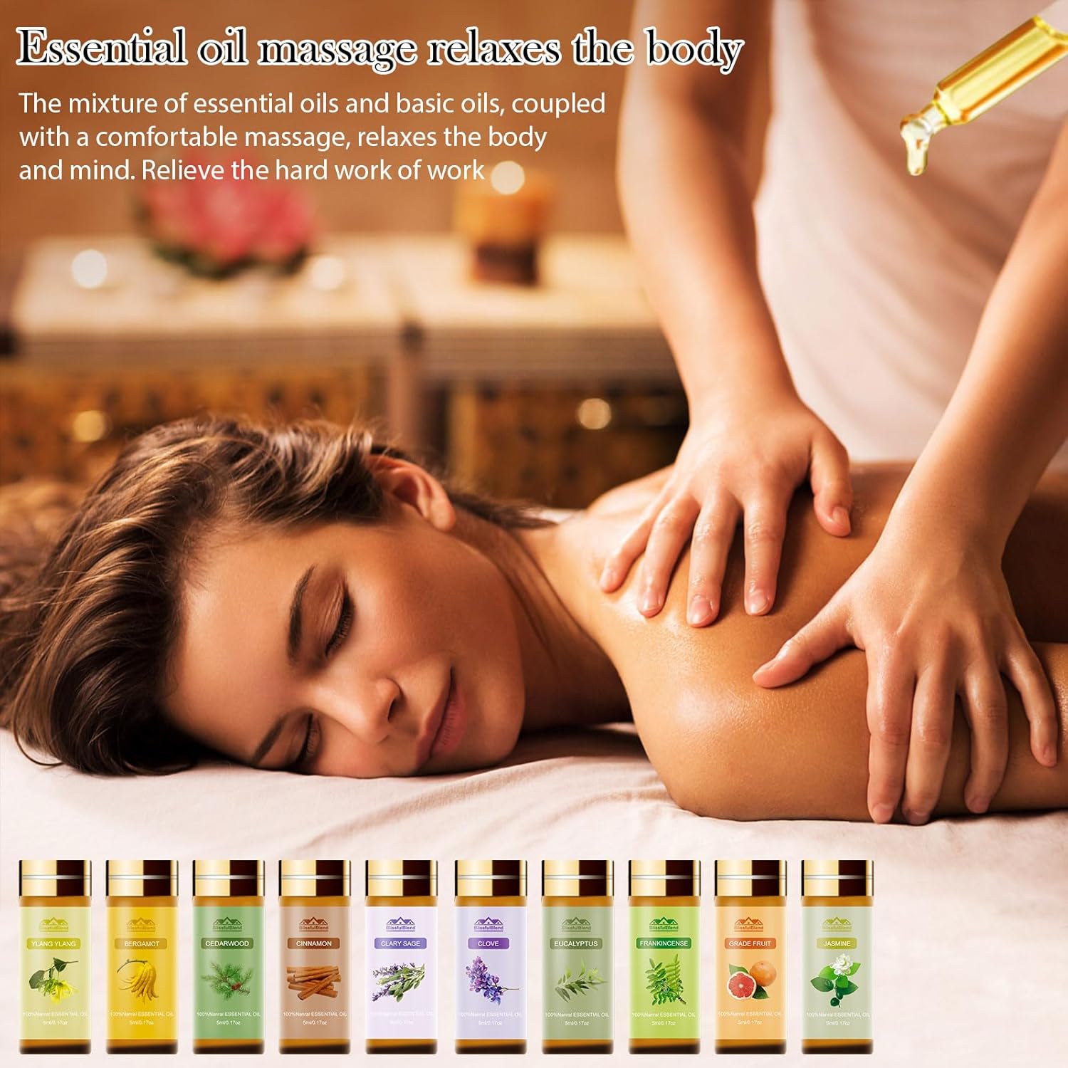 Pure Essential Oils Set 20 Scents for Diffusers and DIY