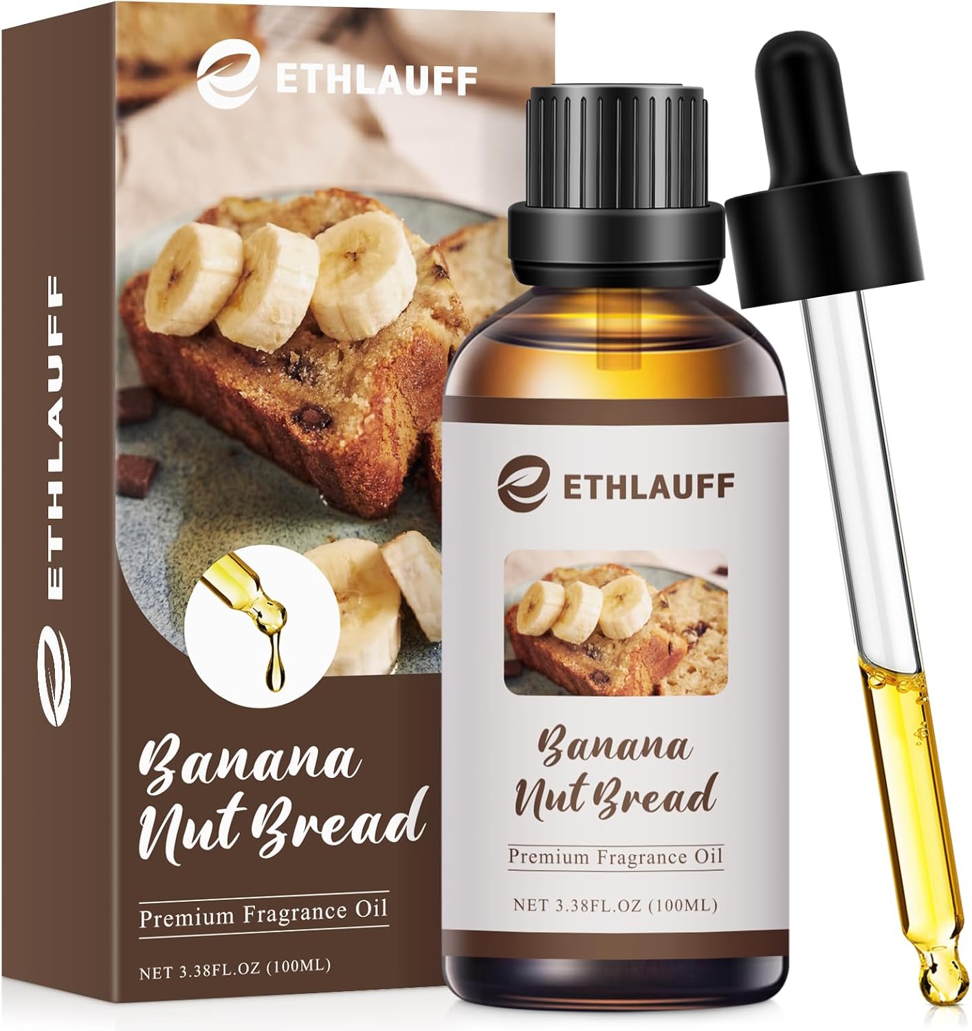 Banana Nut Bread Fragrance Oil 100ml for Diffusers and Crafts