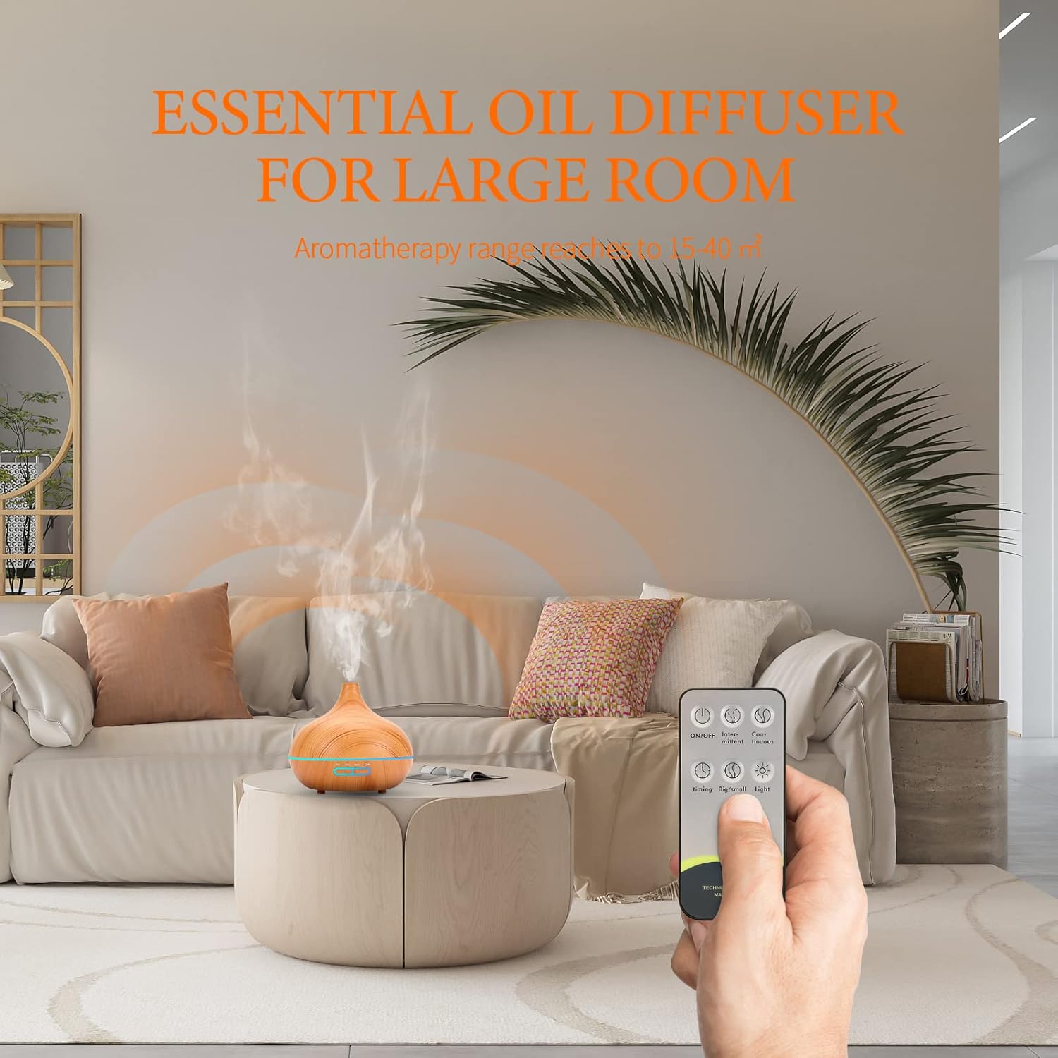 550 ML Aromatherapy Diffuser with Remote Control