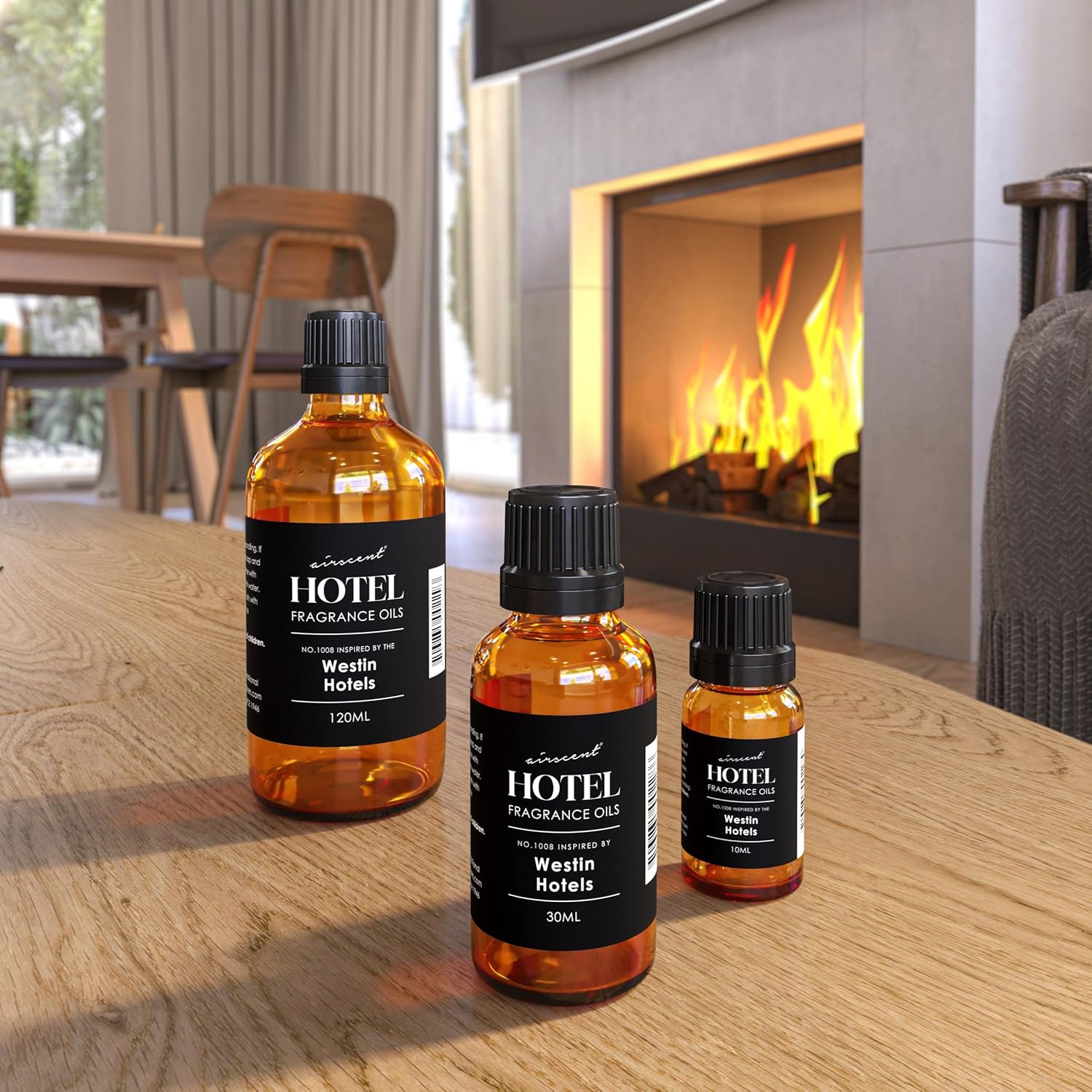 Air-Scent Hotel Diffuser Oil Inspired by The Westin - 500 mL Glass Bottle