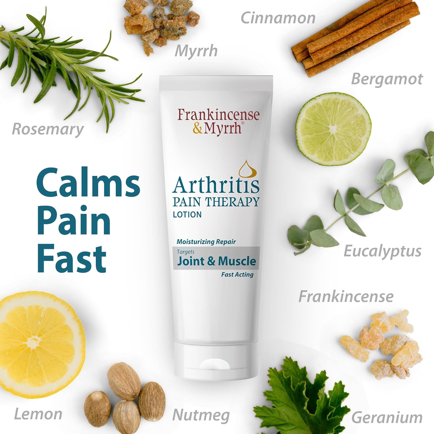 Frankincense and Myrrh Arthritis Pain Relief Lotion 3 Oz
