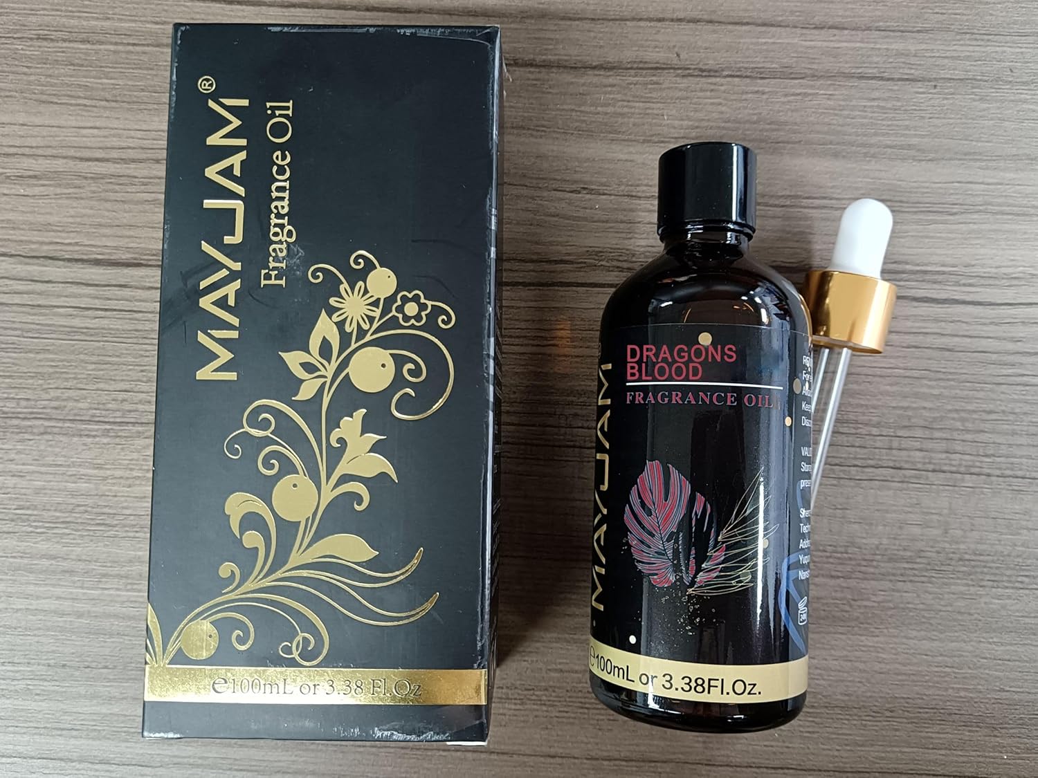 MAYJAM 100ML Dragons Blood Fragrance Oil with Glass Dropper