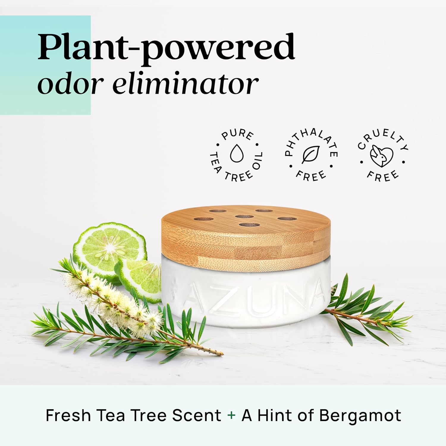 Azuna Air Freshener with Tea Tree Oil Gel 1 Room Kit
