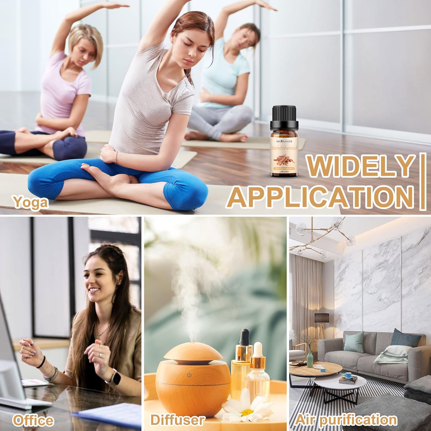 Sedbuwza Pure Sandalwood Essential Oil