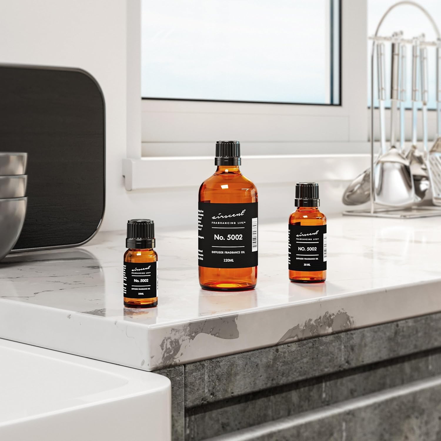AirScent Aventus Inspired Diffuser Oil - 10 ml Premium Blend