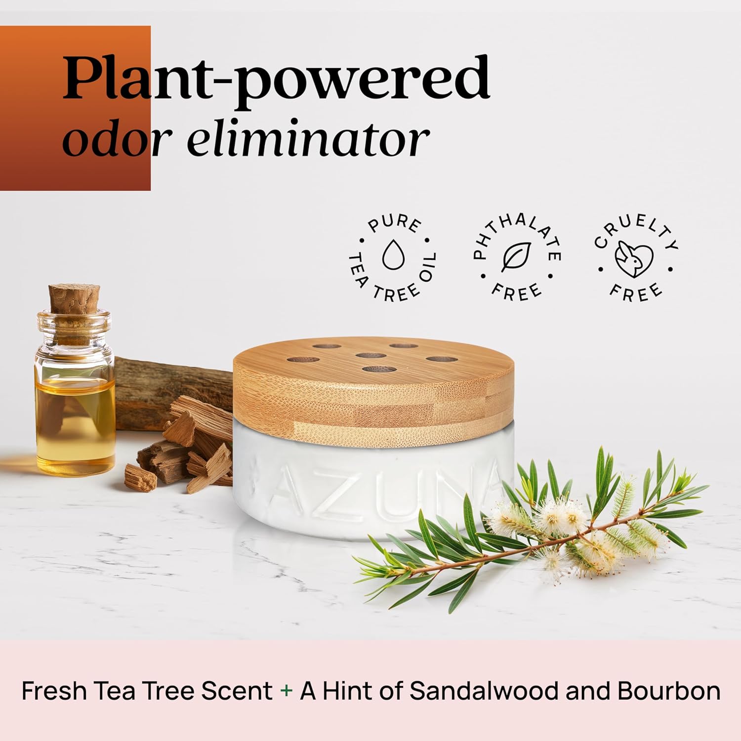 Azuna Air Freshener with Tea Tree Oil Gel