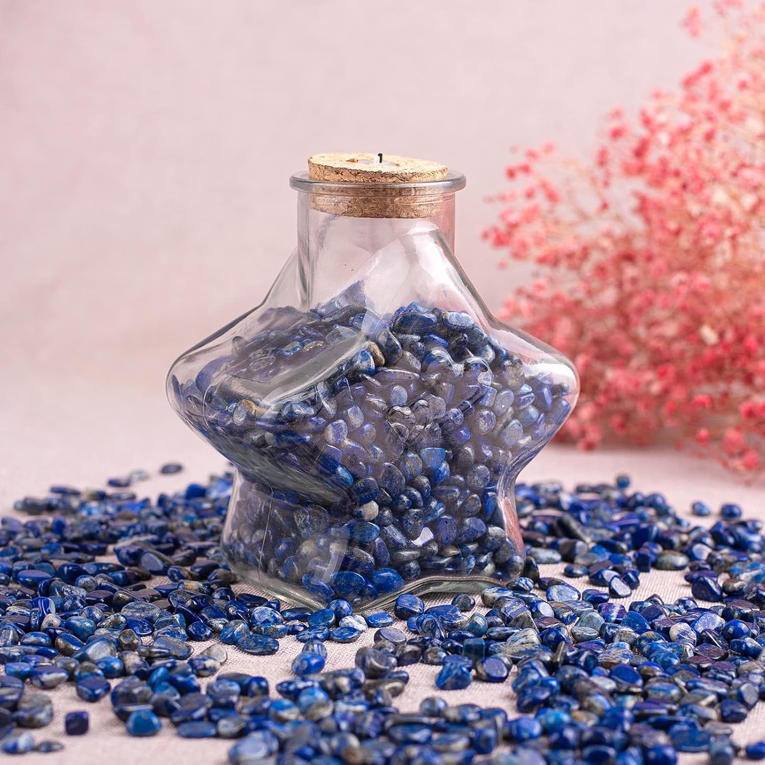Polished Lapis Lazuli Crystal Chips 200 Pcs