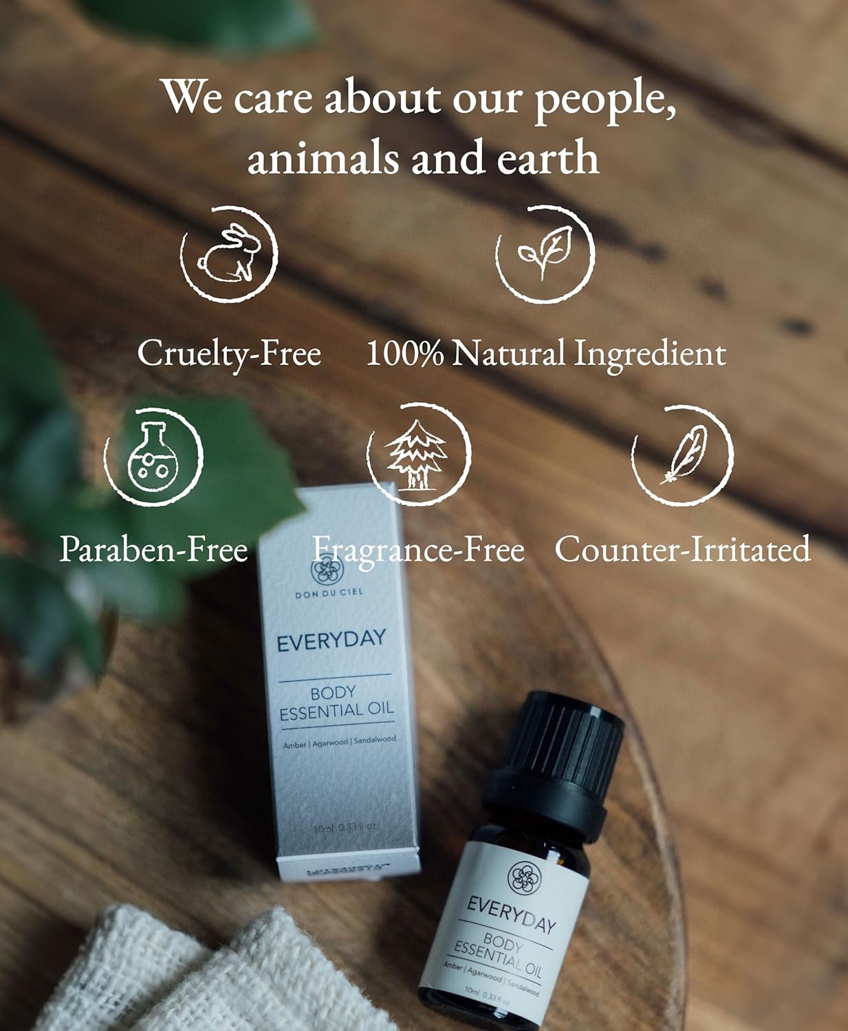 Don Du Ciel Woody Essential Oil for Men 10ml
