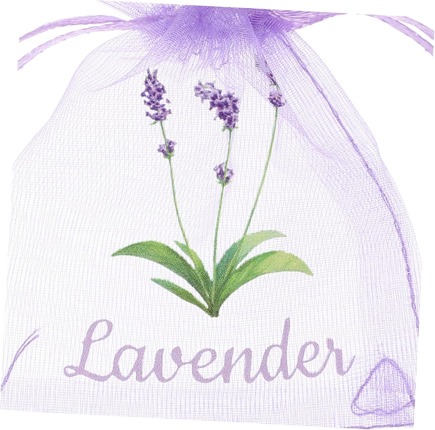 Cabilock Lavender Sachet Bags 20pcs Empty Drawstring Pouches for Herbs and Spices