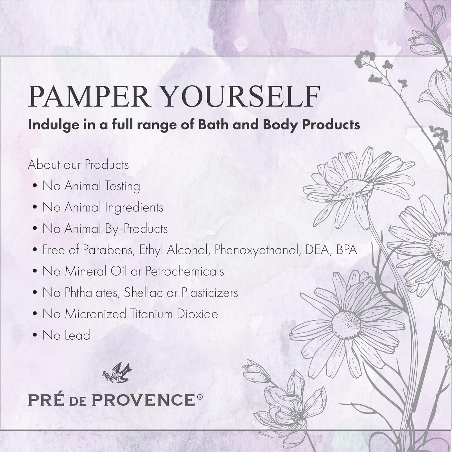Pre de Provence Lavender Linen Water Refill 338 Fl Oz