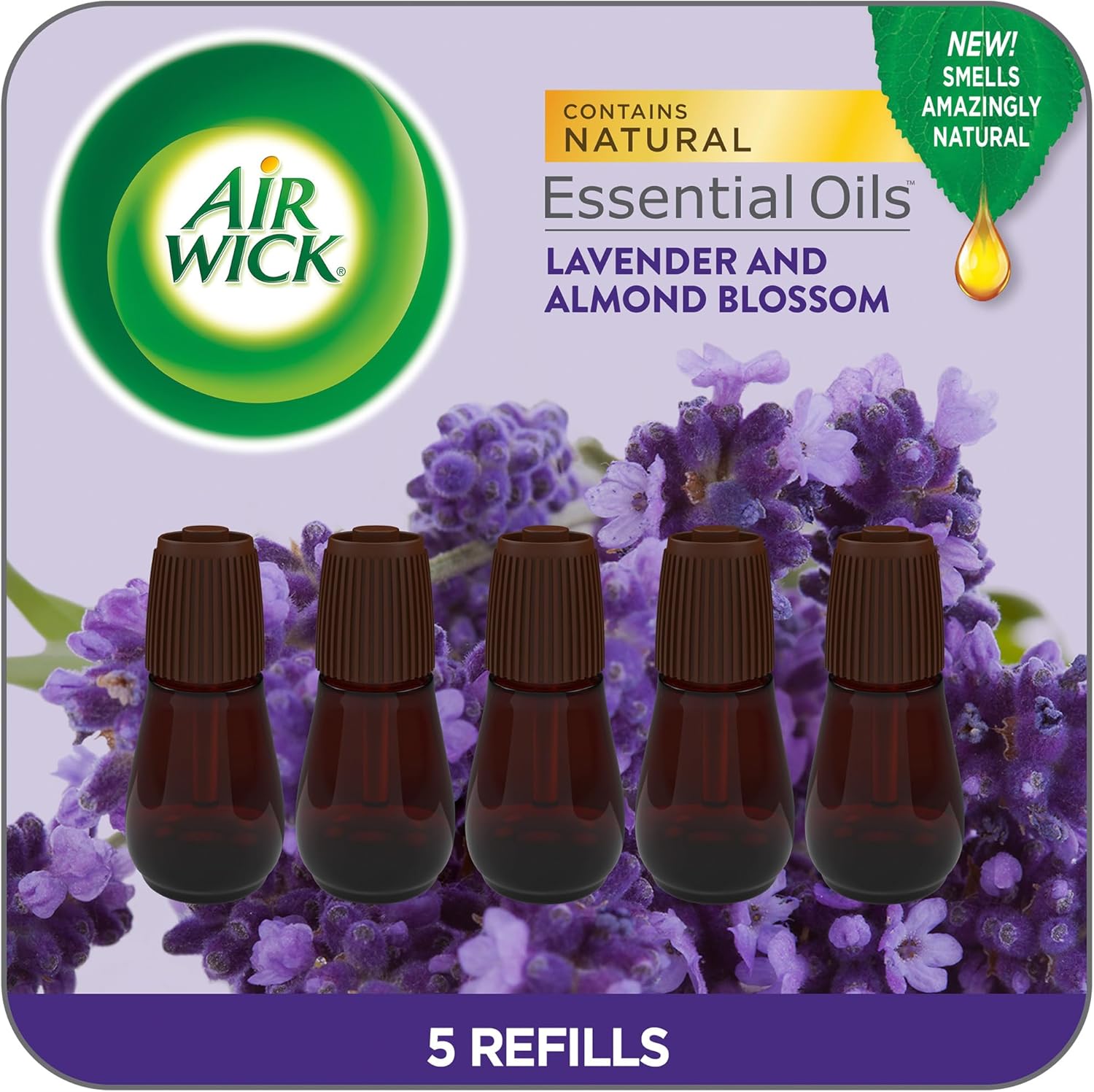 Air Wick Essential Mist Refill 5ct Lavender Almond Blossom