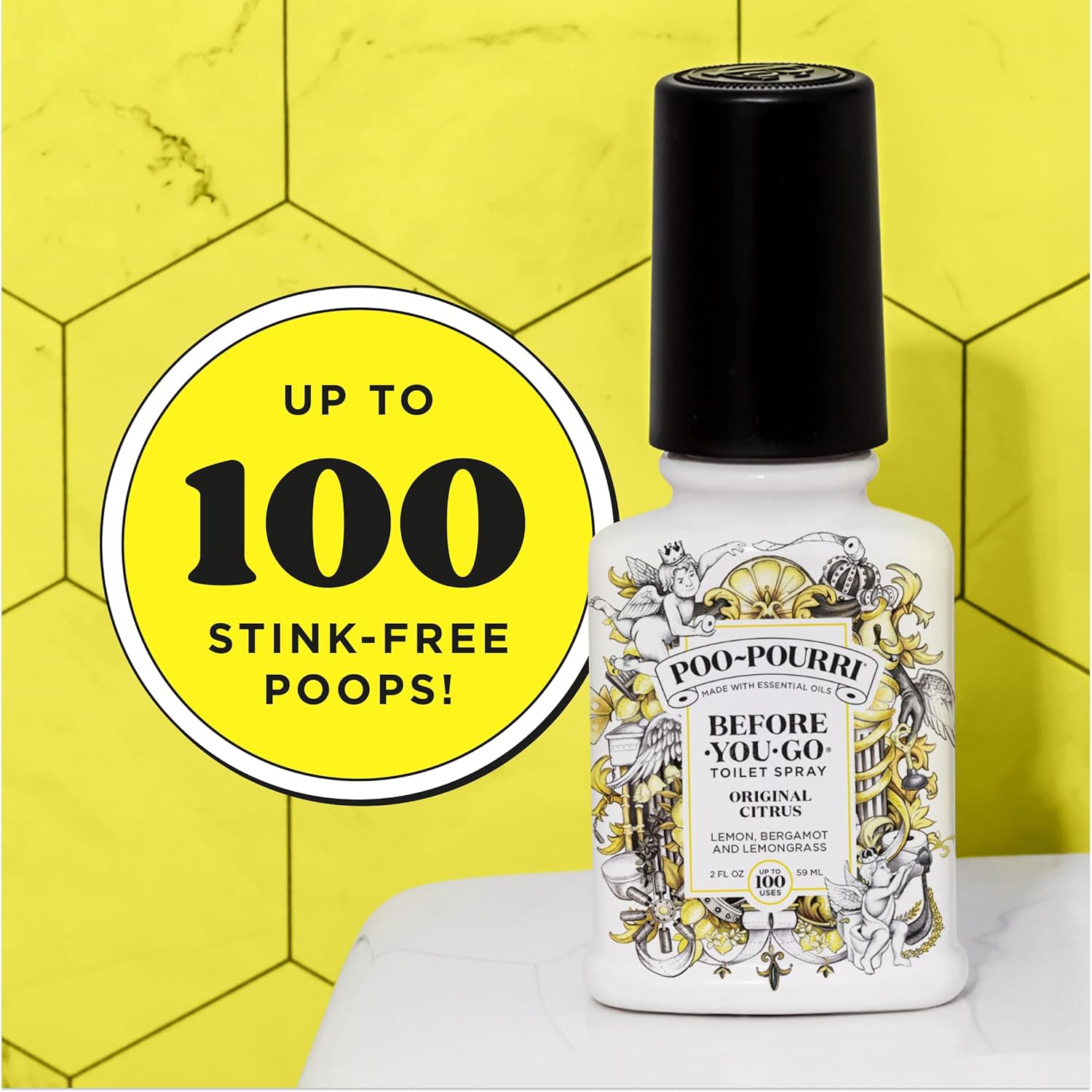 Poo-Pourri Original Citrus Toilet Spray 2 Pack