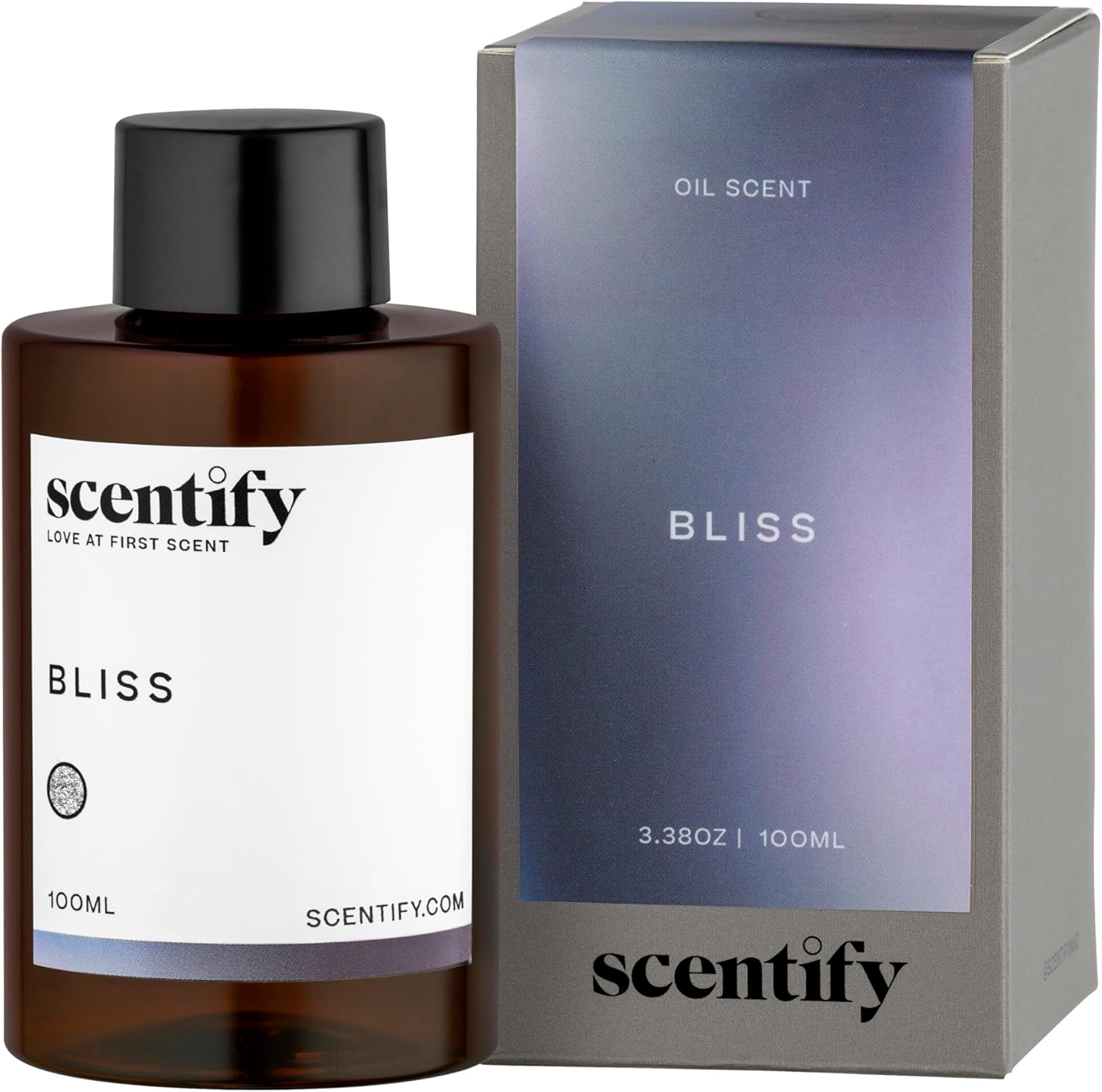 Scentify Bliss Aroma Oil Refill - 100ml Luxury Eucalyptus Bergamot Tea Powdery Scent