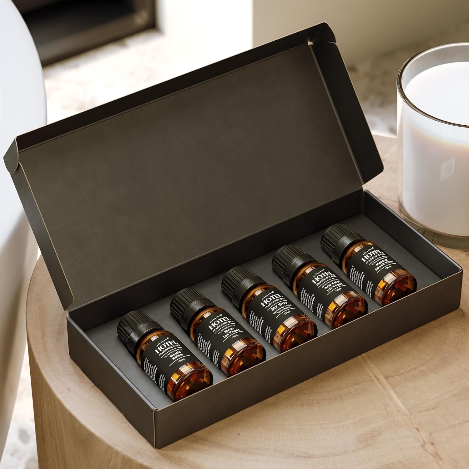 AirScent Hotel Diffuser Oil Gift Set - Luxury Hotel Scents
