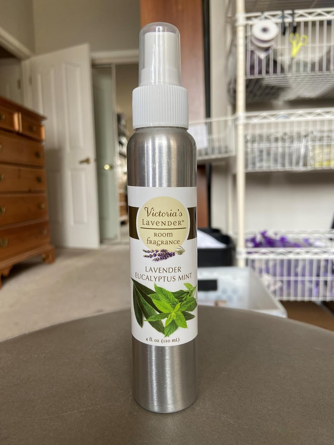 Victorias Lavender Room Spray - Natural Essential Oil Fragrance 2pk