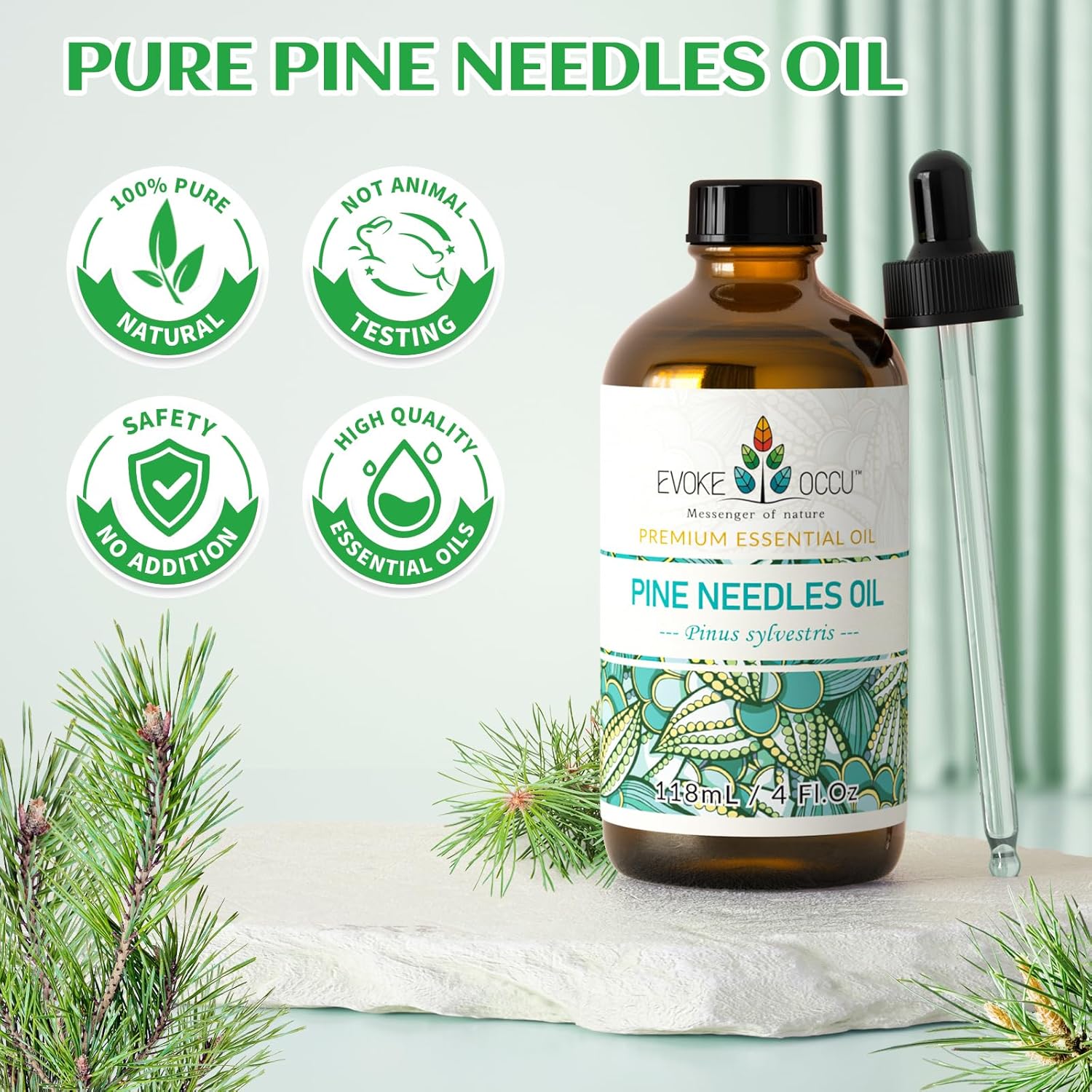 Evoke Occu Pine Essential Oil 4 Fl Oz