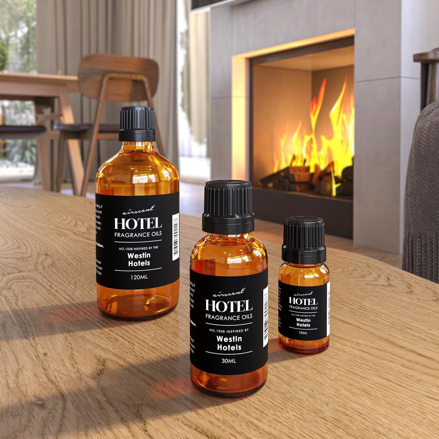 Air-Scent Hotel Diffuser Oil - 30 mL Glass Dropper Bottle