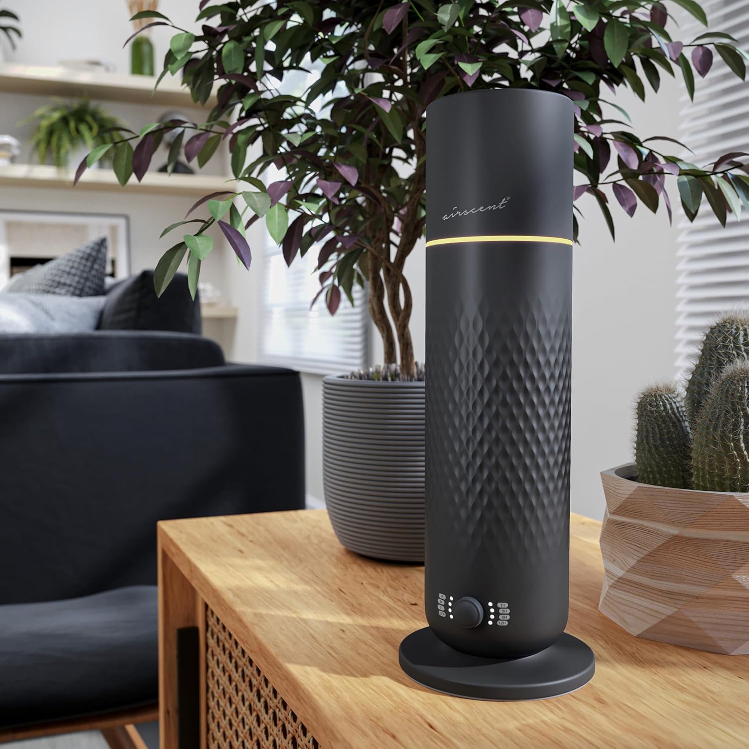Air-Scent Waterless Diffuser - Cold Mist Aromatherapy Machine