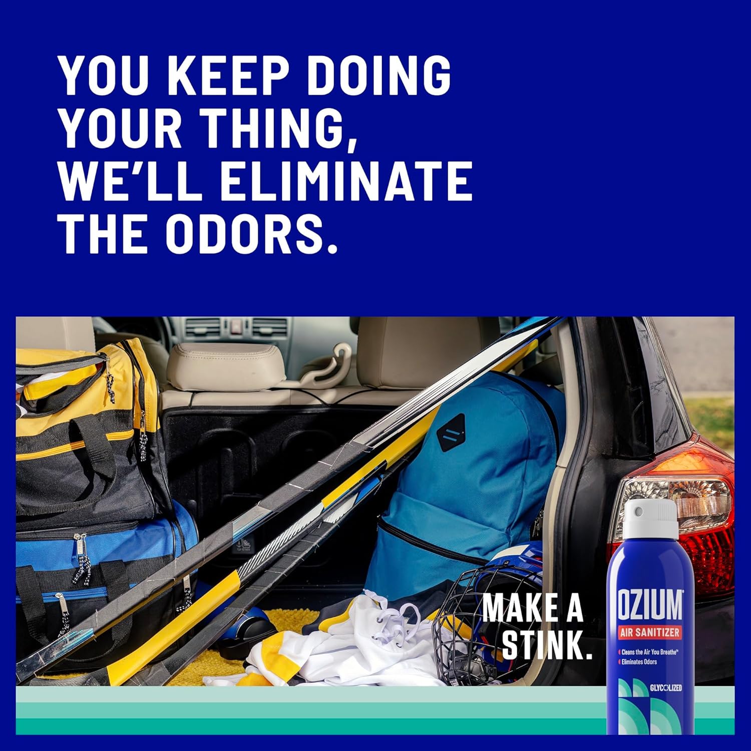 Ozium 35 Oz Air Sanitizer 4 Pack for Home Car Office