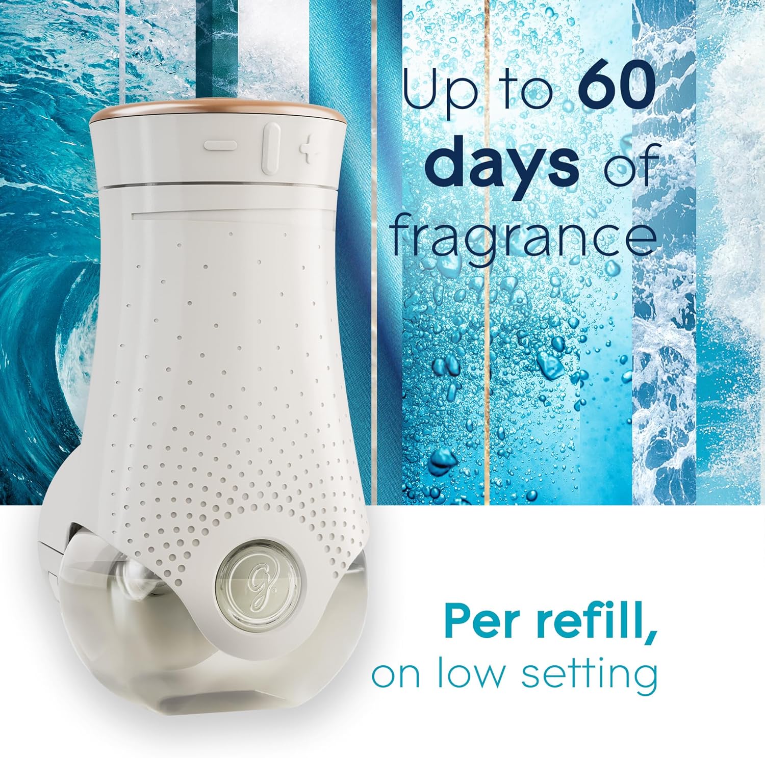 Glade PlugIns Scented Oil 10 Refills Aqua Waves