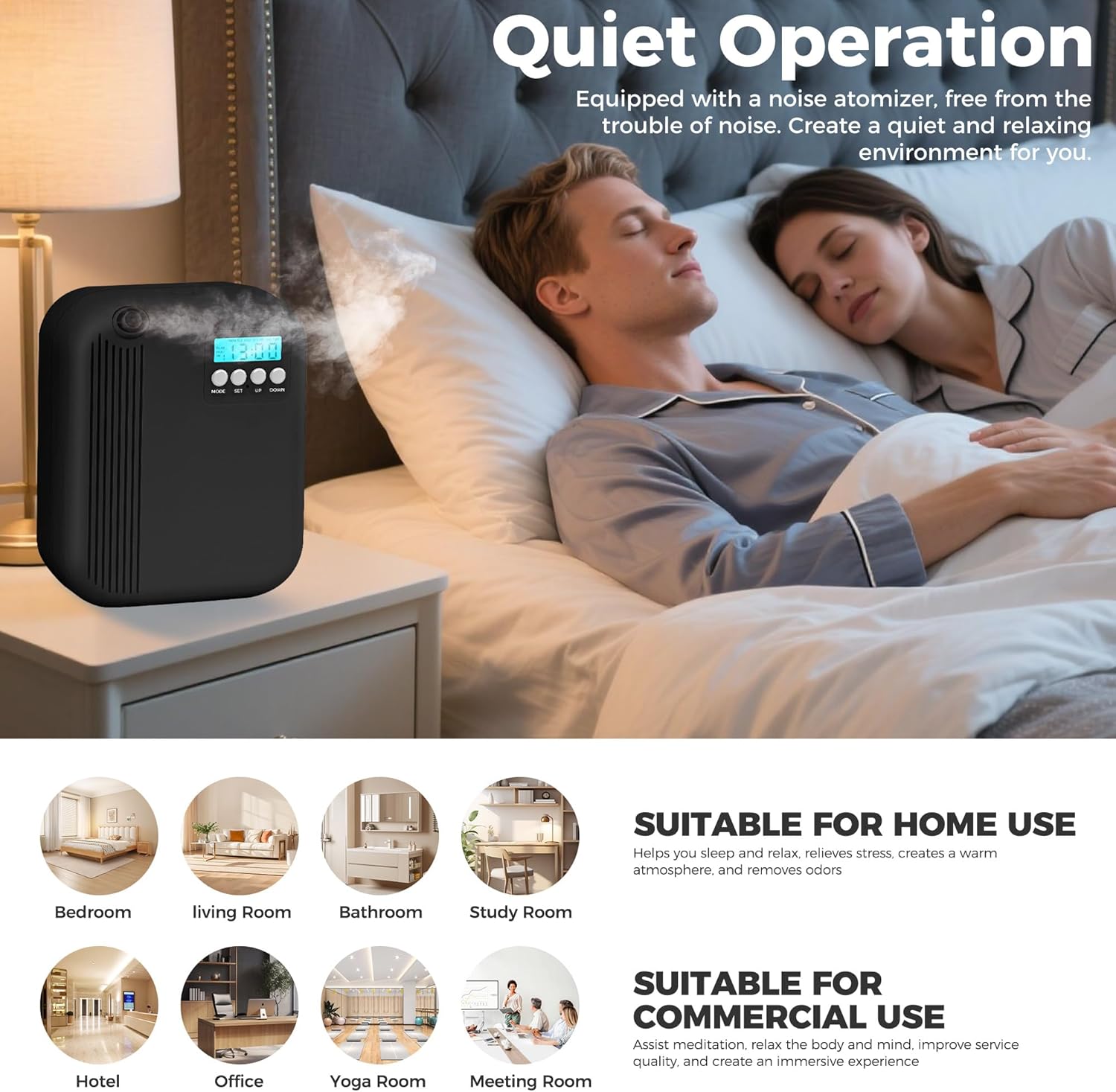 Hotel Scent Diffuser 200ml Large Capacity Aromatherapy Machine