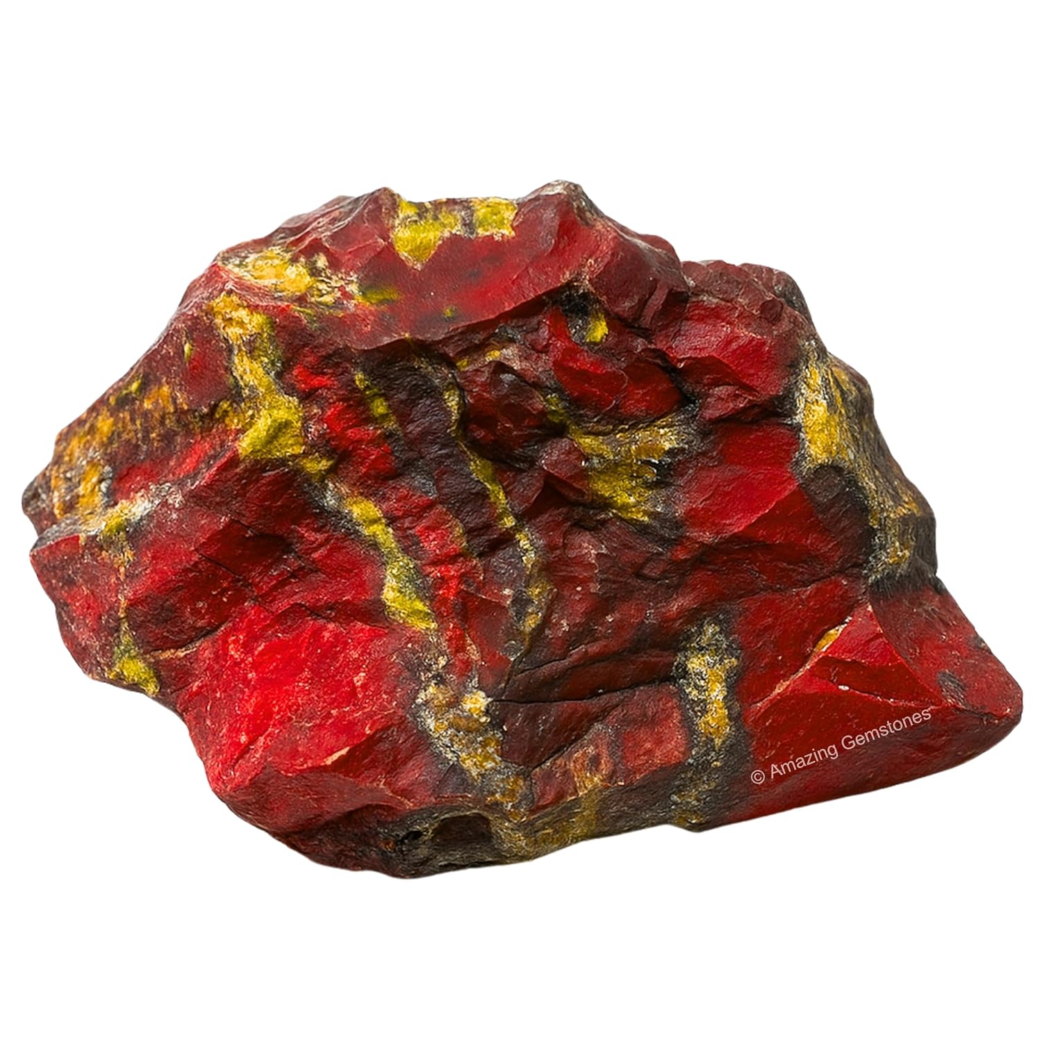 Amazing Gemstone Dragon Bloodstone Raw Crystal Healing Stone
