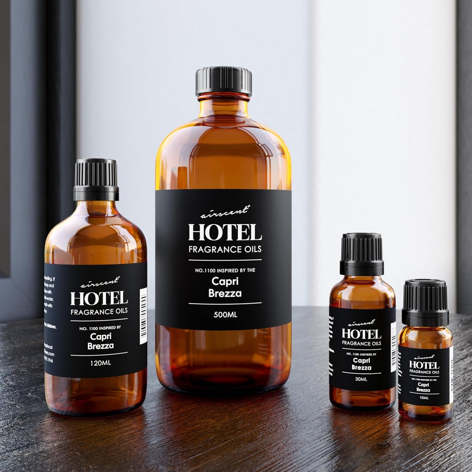 Air-Scent Capri Brezza Diffuser Oil - 120 mL Volcano Inspired Fragrance Oil