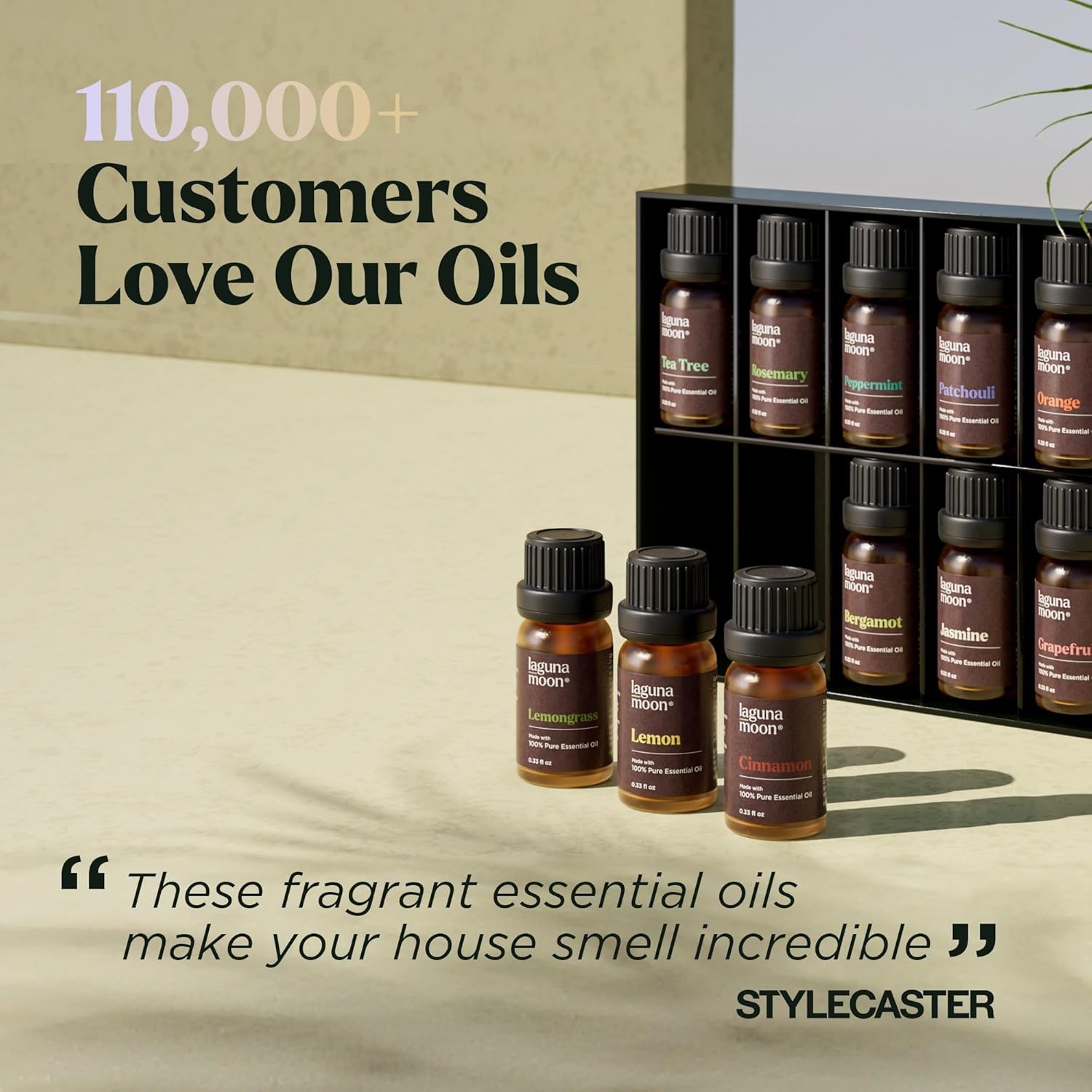 Lagunamoon Essential Oils Set 16 Pieces