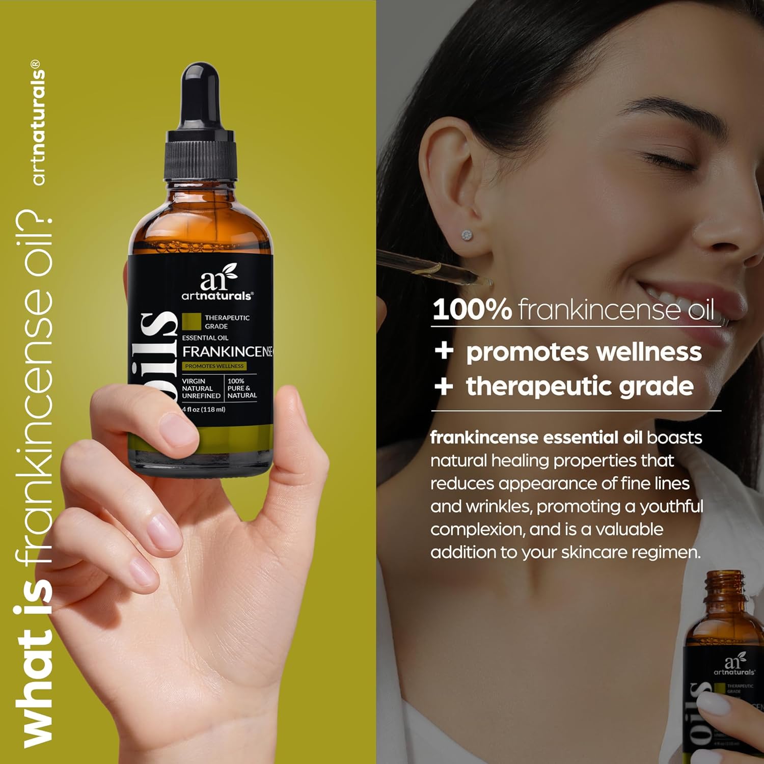 Artnaturals Frankincense Essential Oil 40 Fl Oz